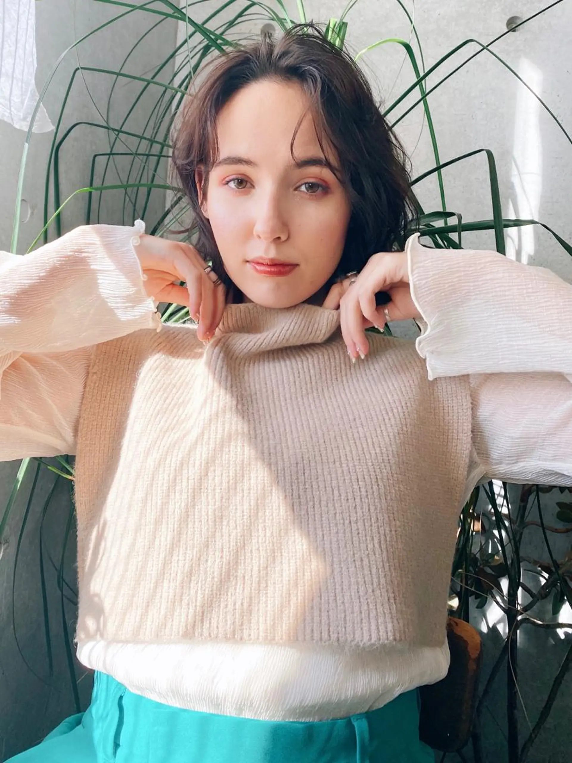 ミディアム カラー パーマ ヘアアレンジ メンズ キッズ ネイル マツエク・マツパ モリモト サナのヘアスタイル