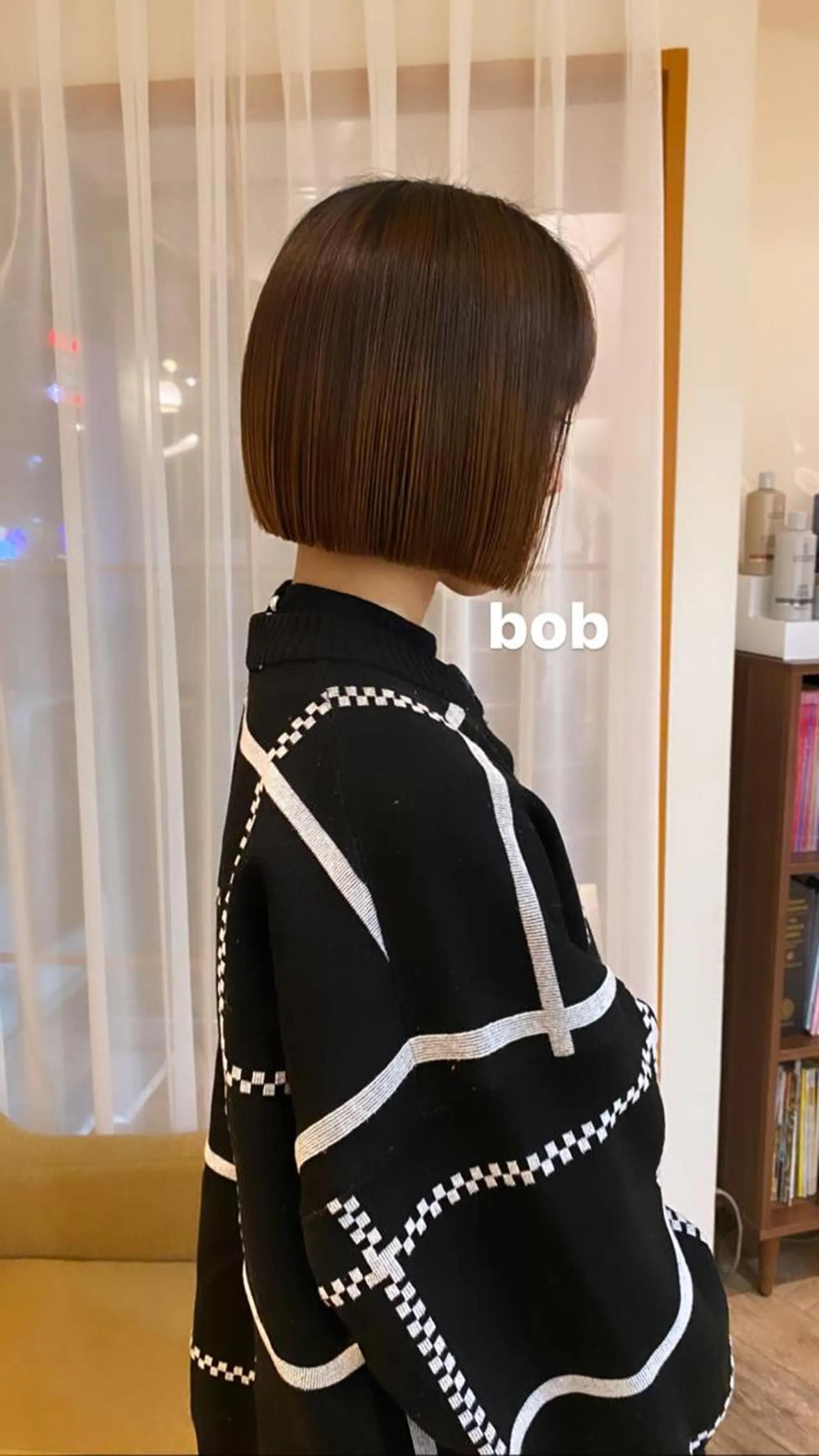 ミディアム 福島 立也のヘアスタイル