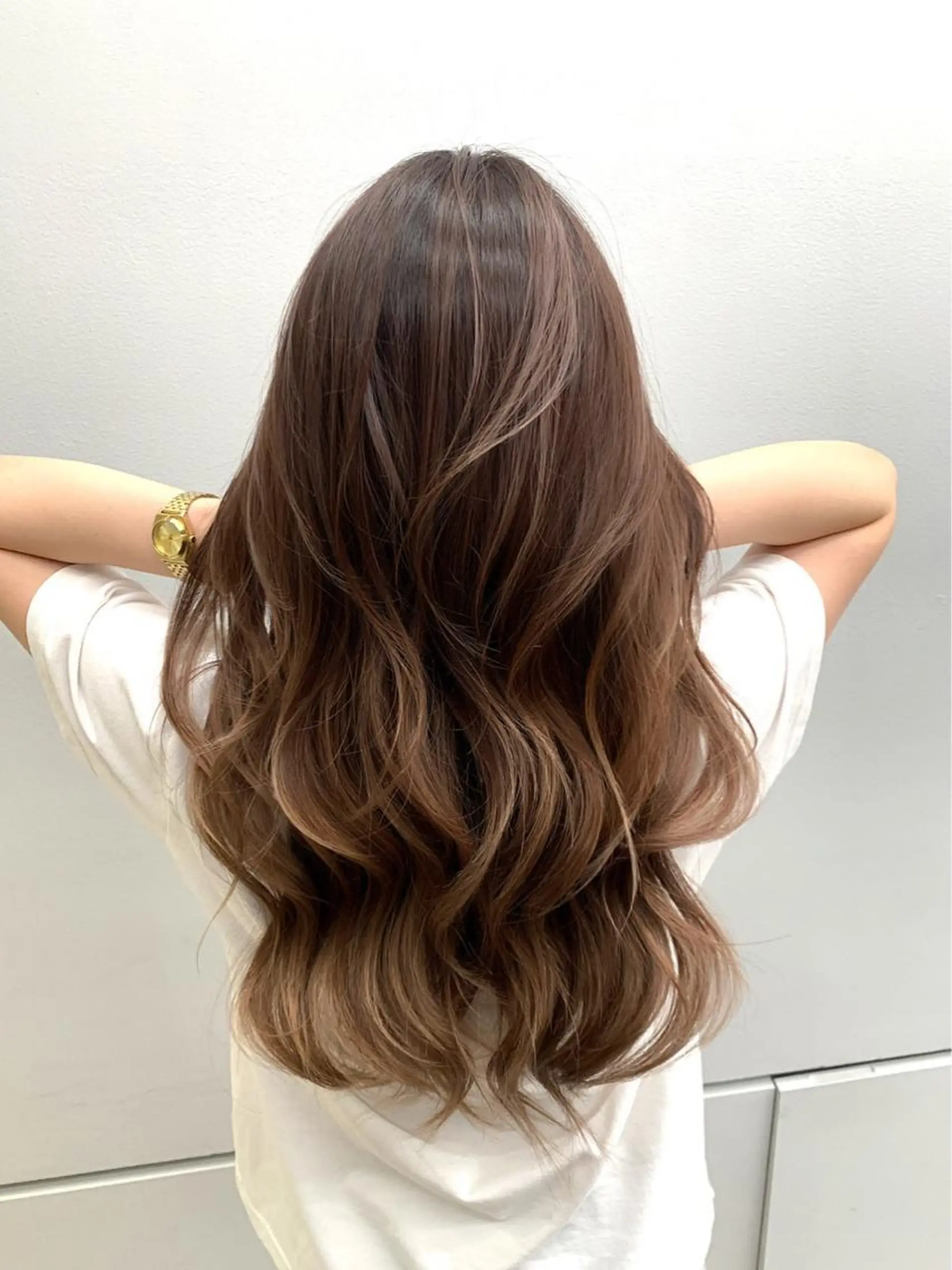 セミロング カラー ヘアアレンジ meRK 京都河原町のマツエク・マツパデザイン