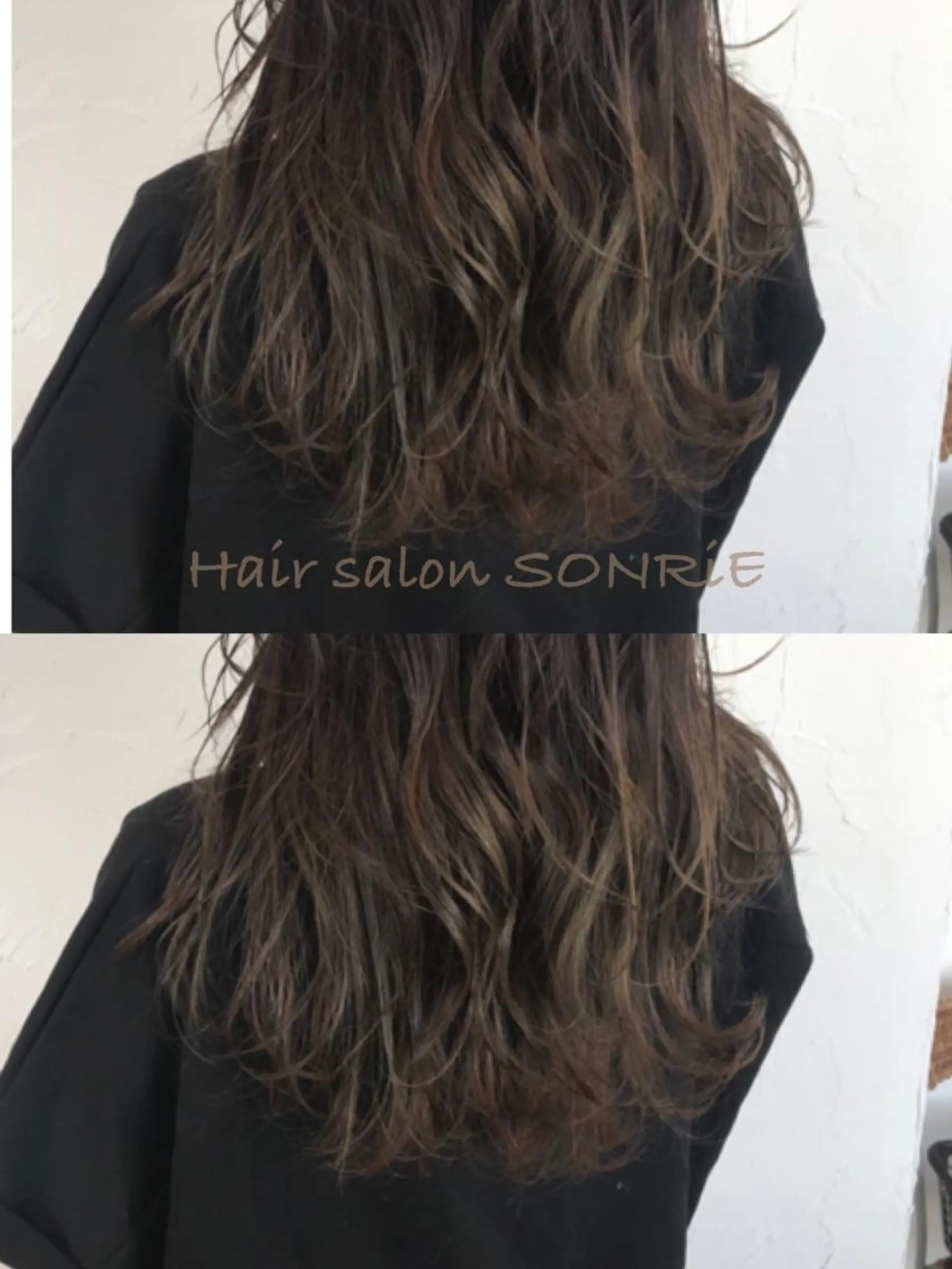 ロング カラー パーマ ヘアアレンジ メンズ 豊橋美容院 ソンリエのヘアスタイル