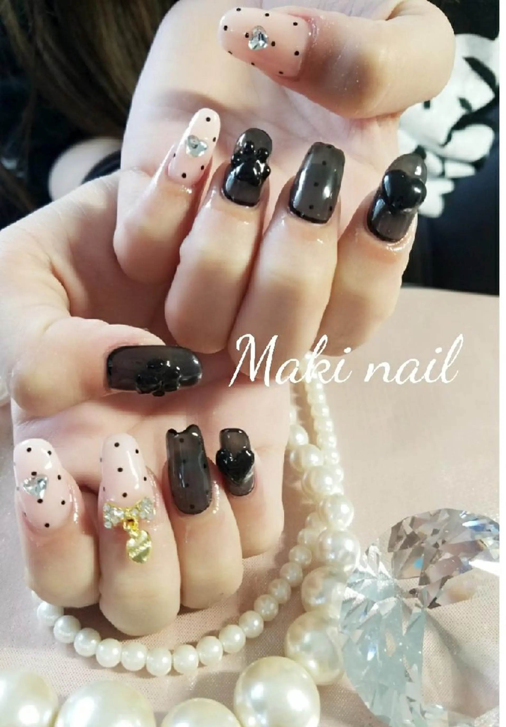 ネイル スカルプネイル   MAKI NAILのネイルデザイン
