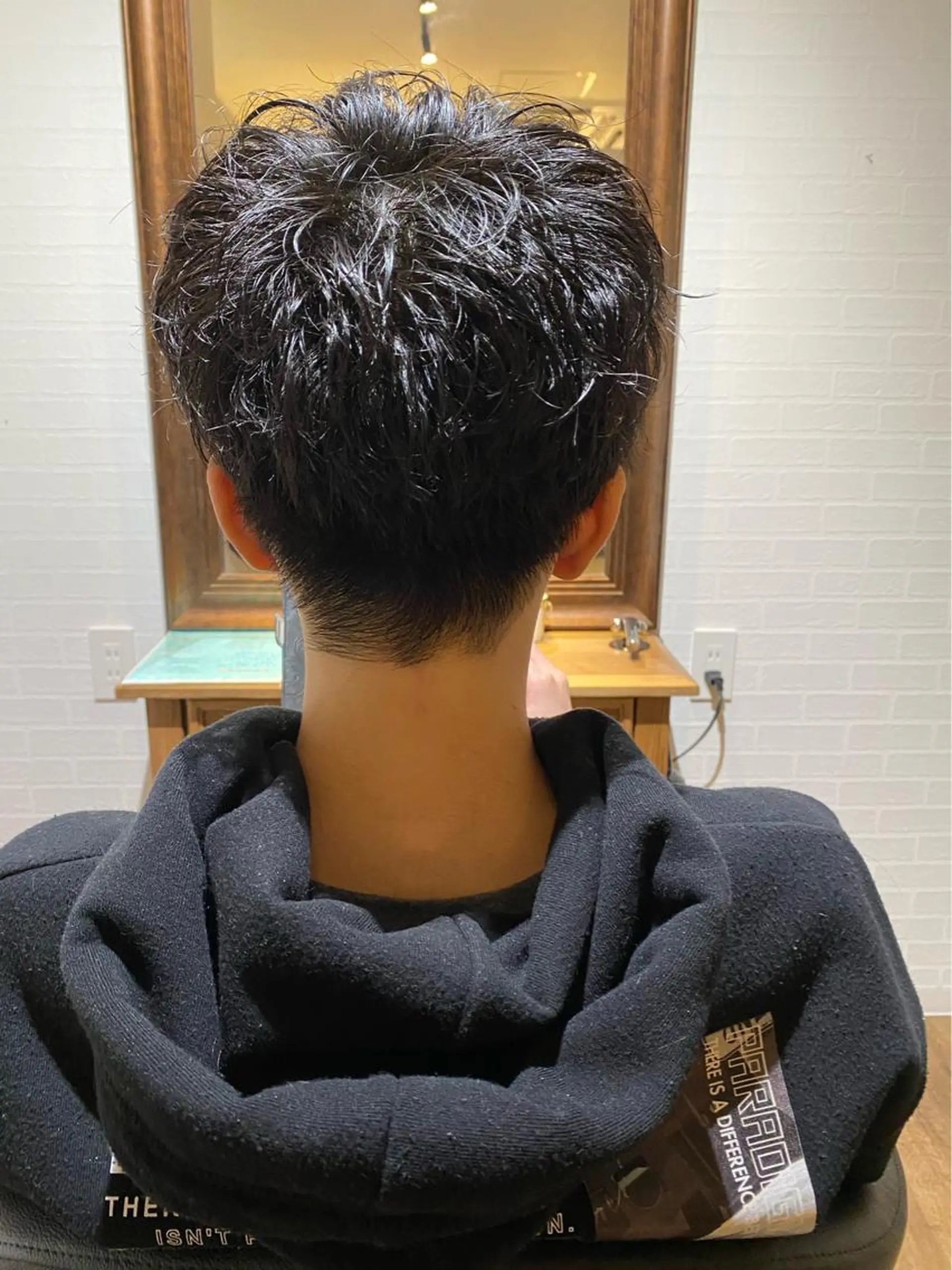 ショート カラー パーマ メンズ 高橋 一樹のヘアスタイル
