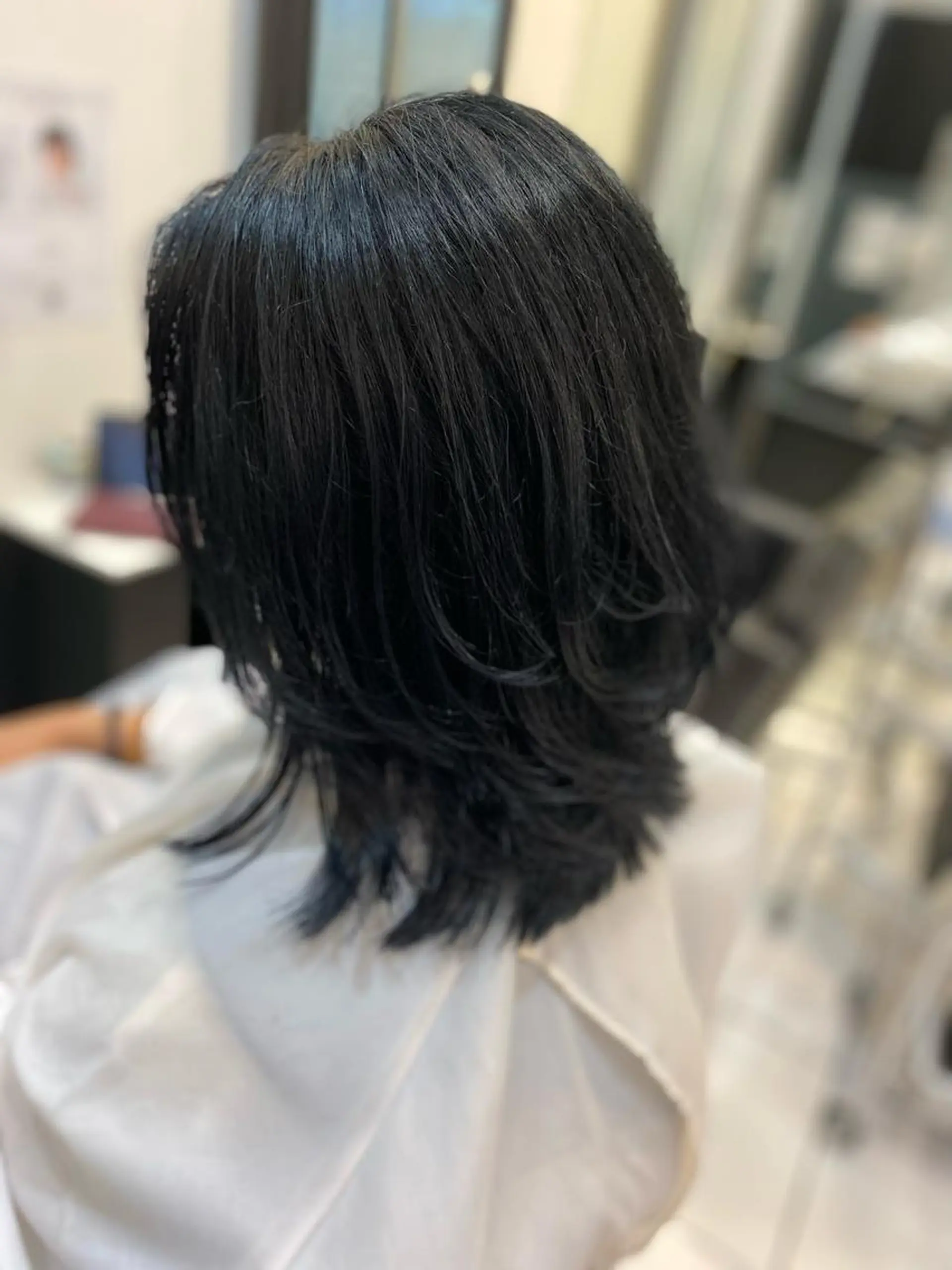 ミディアム カット ヘアカラー トリートメント YASU🍎CUT 赤系カラー/ヘアケアのヘアスタイル