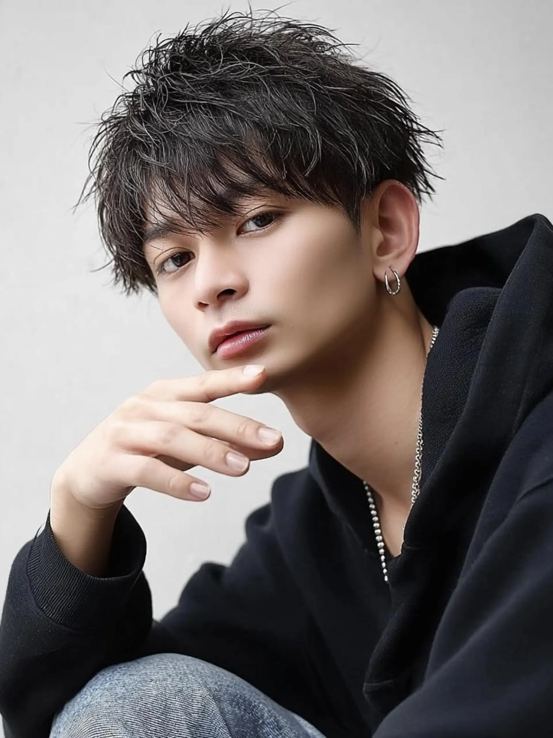 メンズ カット 🖤🤍石川 アイリ🤍🖤のヘアスタイル