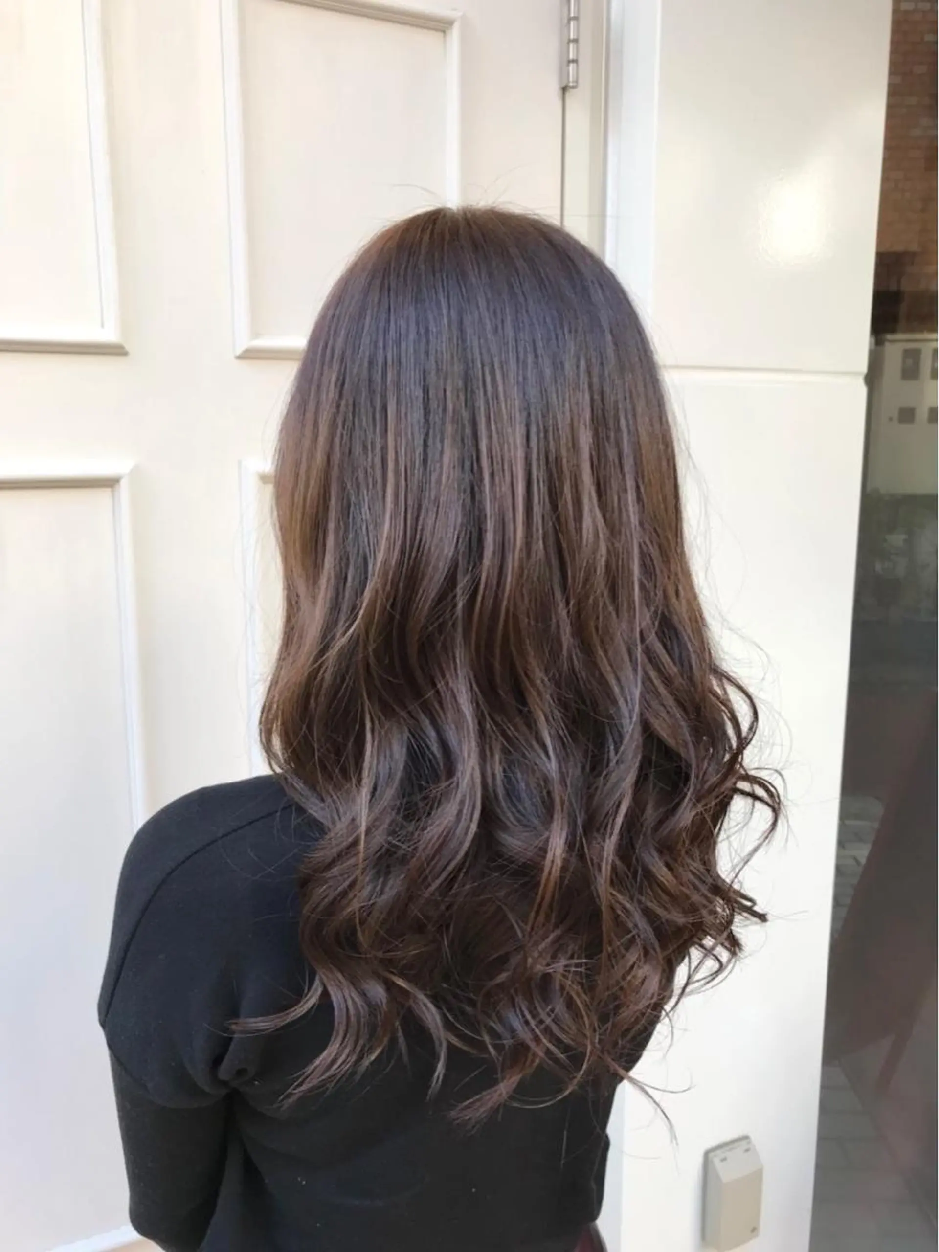 セミロング カラー ベージュカラー ブラウンカラー 🫟Blanco🫟 Color&Careのヘアスタイル