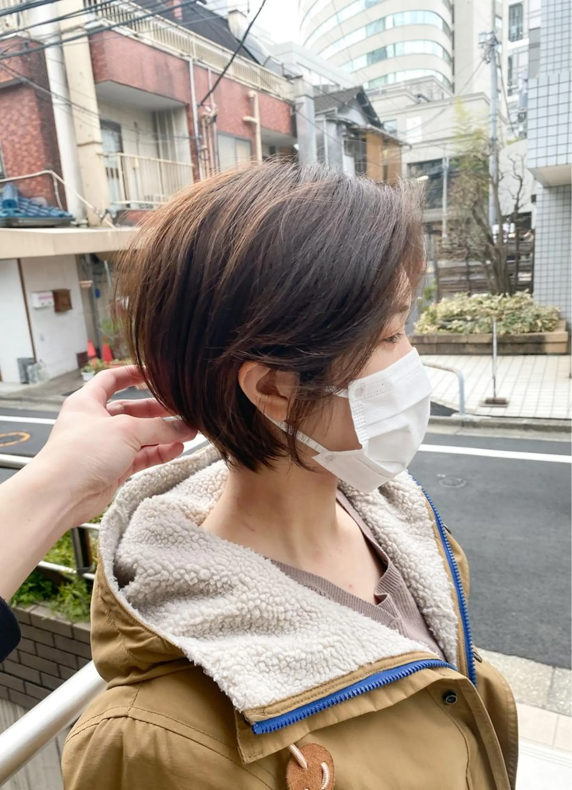 ショート カット トリートメント 🫧似合わせショート イシダ🫧のヘアスタイル