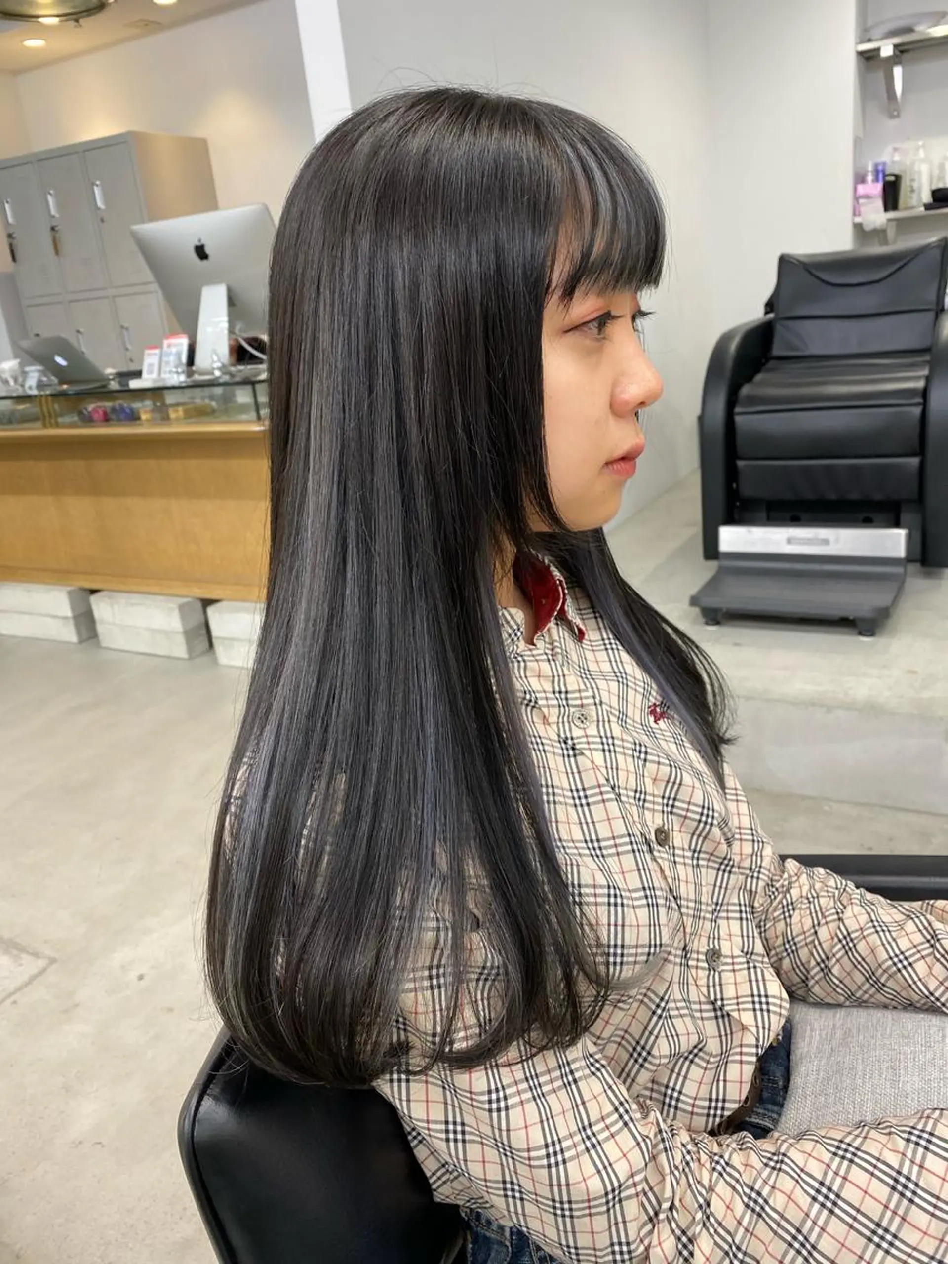 ロング カラー ヘアアレンジ Flamme Annaのヘアスタイル