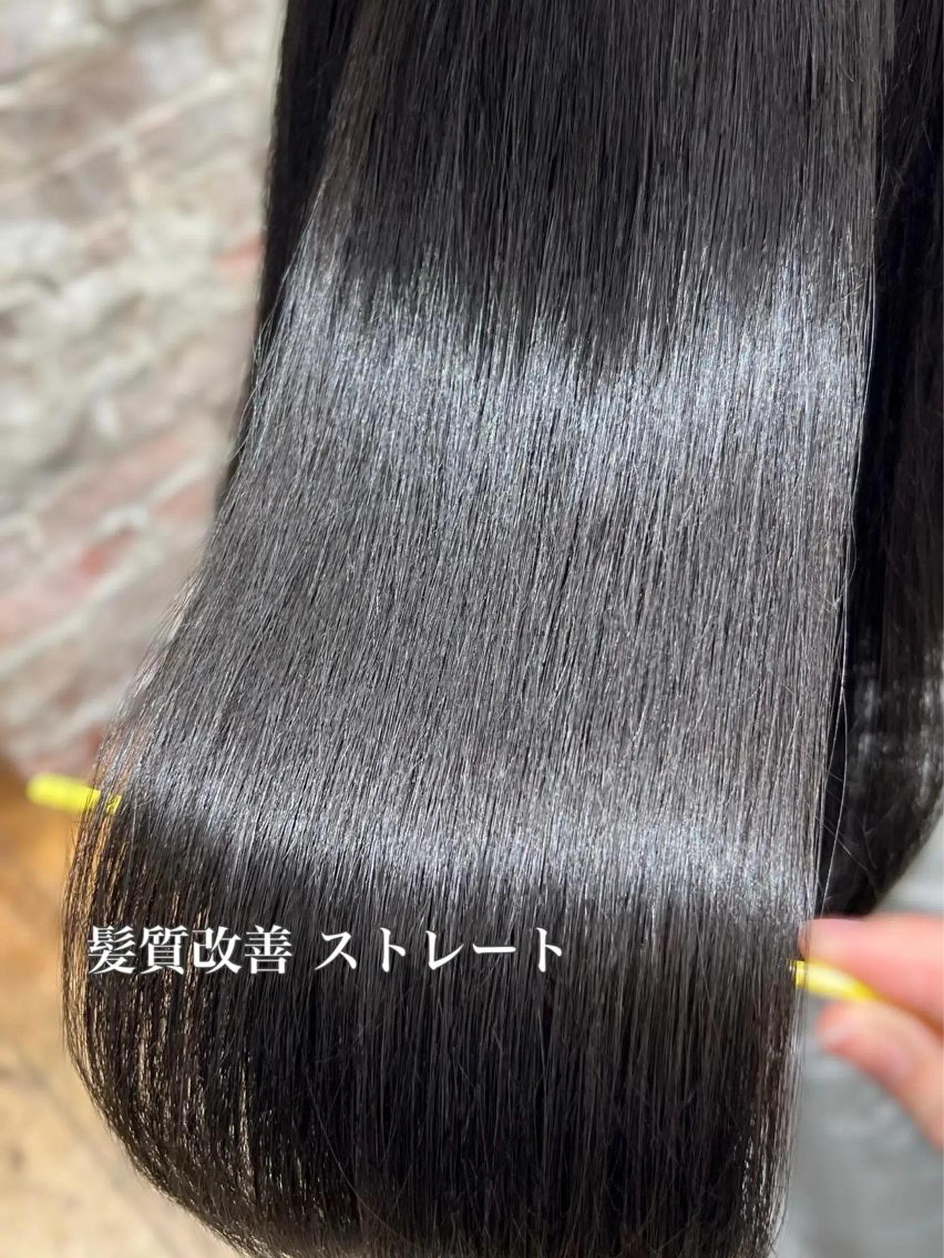 セミロング カラー イルミナカラー 髪質改善 韓国風ヘア 縮毛矯正 トリートメント 美髪ヘッドスパ🫧 西山紗奈江💆‍♀️のヘアスタイル