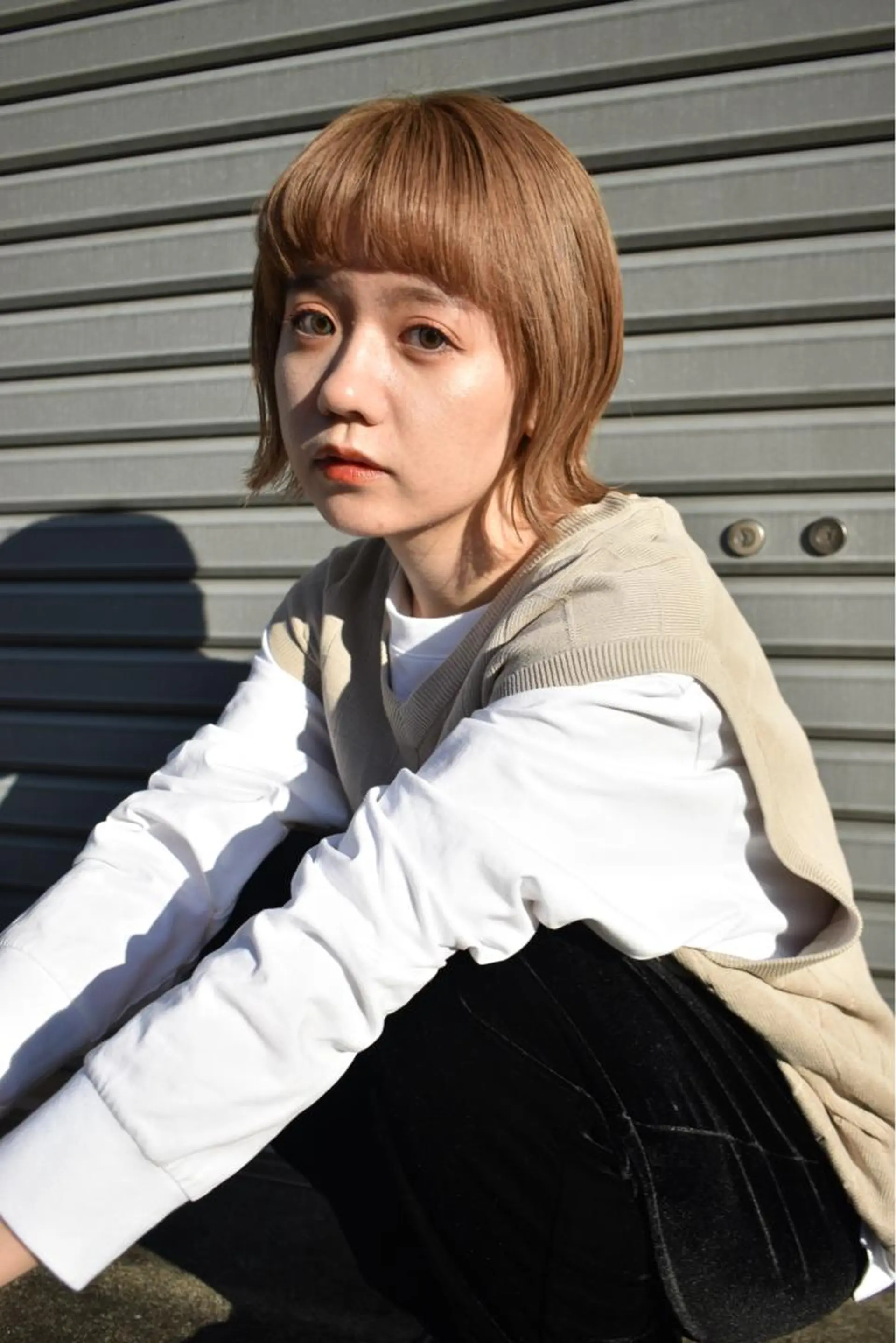 ショート 外ハネヘア 【ブゾン高田馬場】 ☀️小岩太陽☀️のヘアスタイル