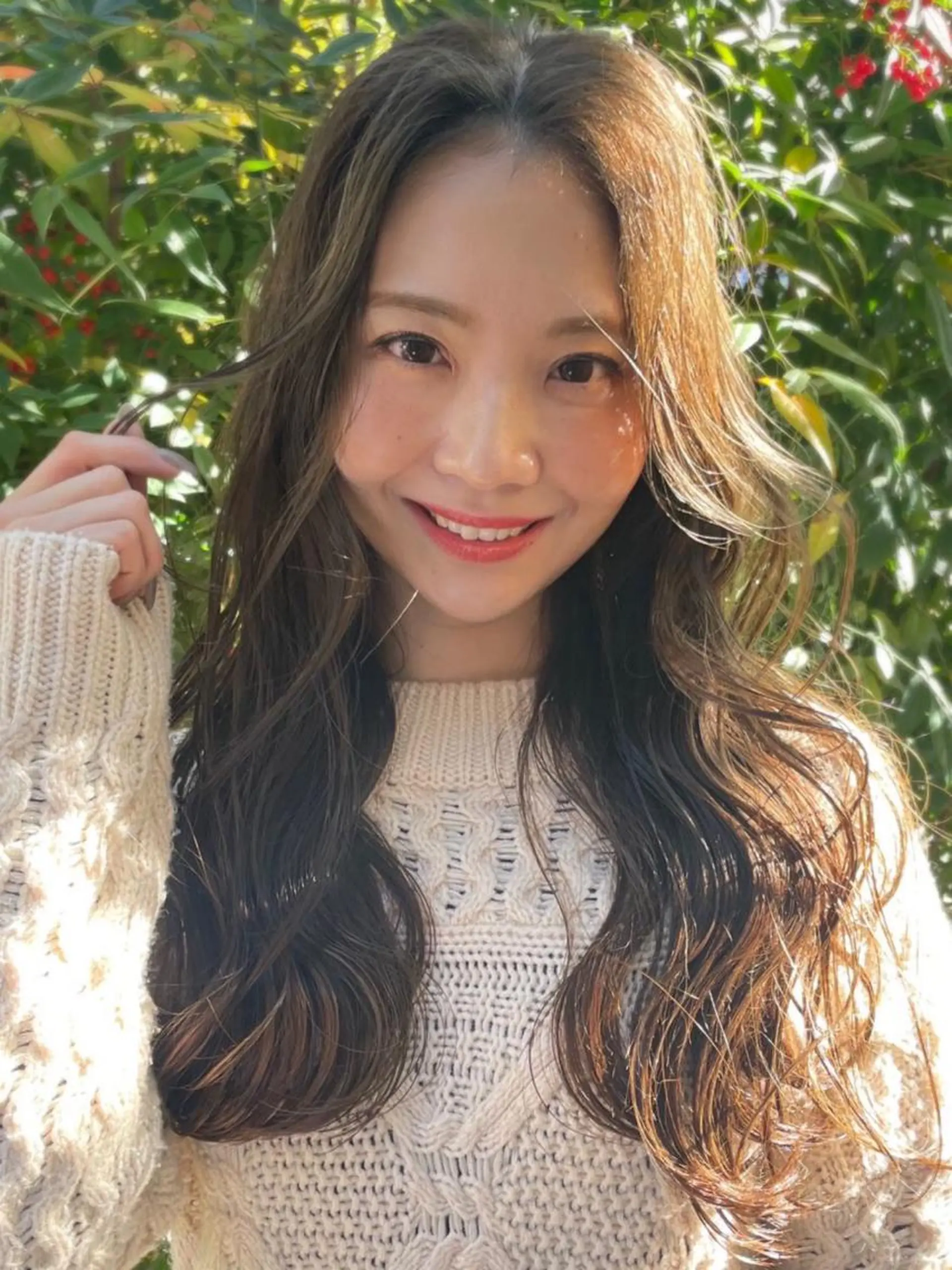 ロング カット ヘアカラー トリートメント 育休中4/30- 予約受付/野崎かよのヘアスタイル