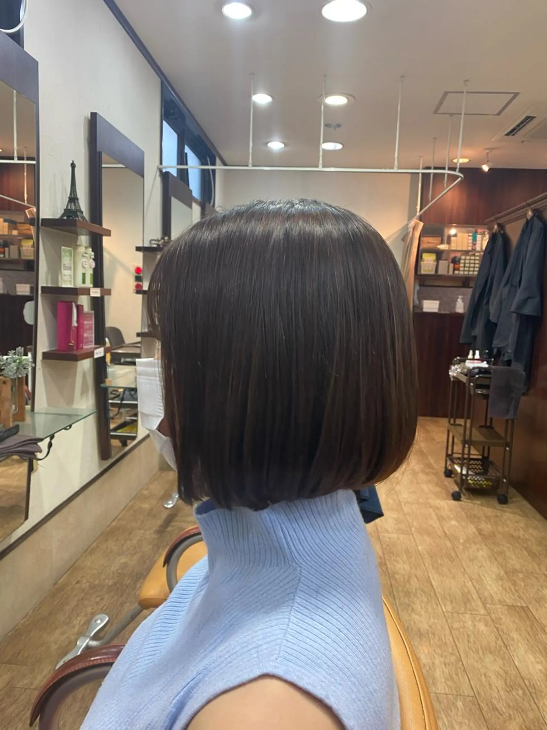 ショート カラー ベージュカラー ブラウンカラー グレージュ SUPREME HAIR 船橋店所属・サプリームヘア 飯田みち瑠のヘアスタイル