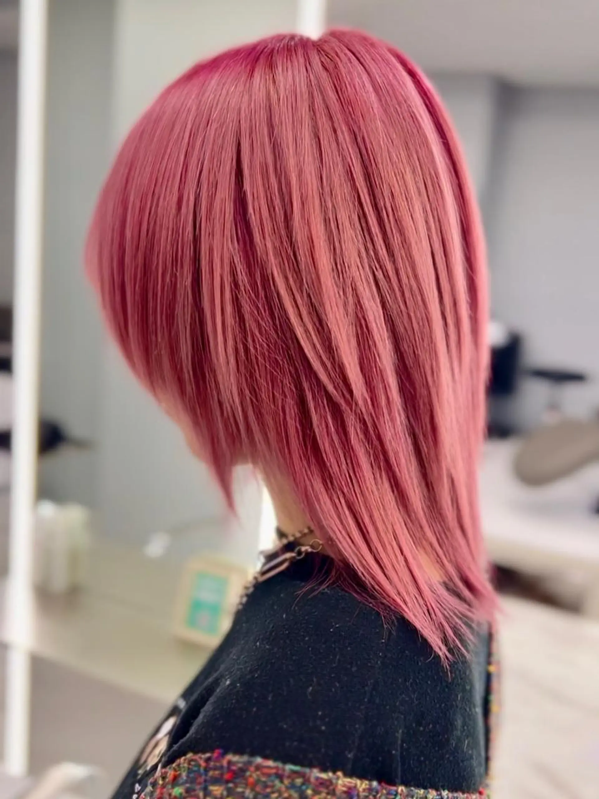 セミロング カラー カット ヘアカラー トリートメント ヘッドスパ 最高級髪質改善🥇 小玉美菜のヘアスタイル