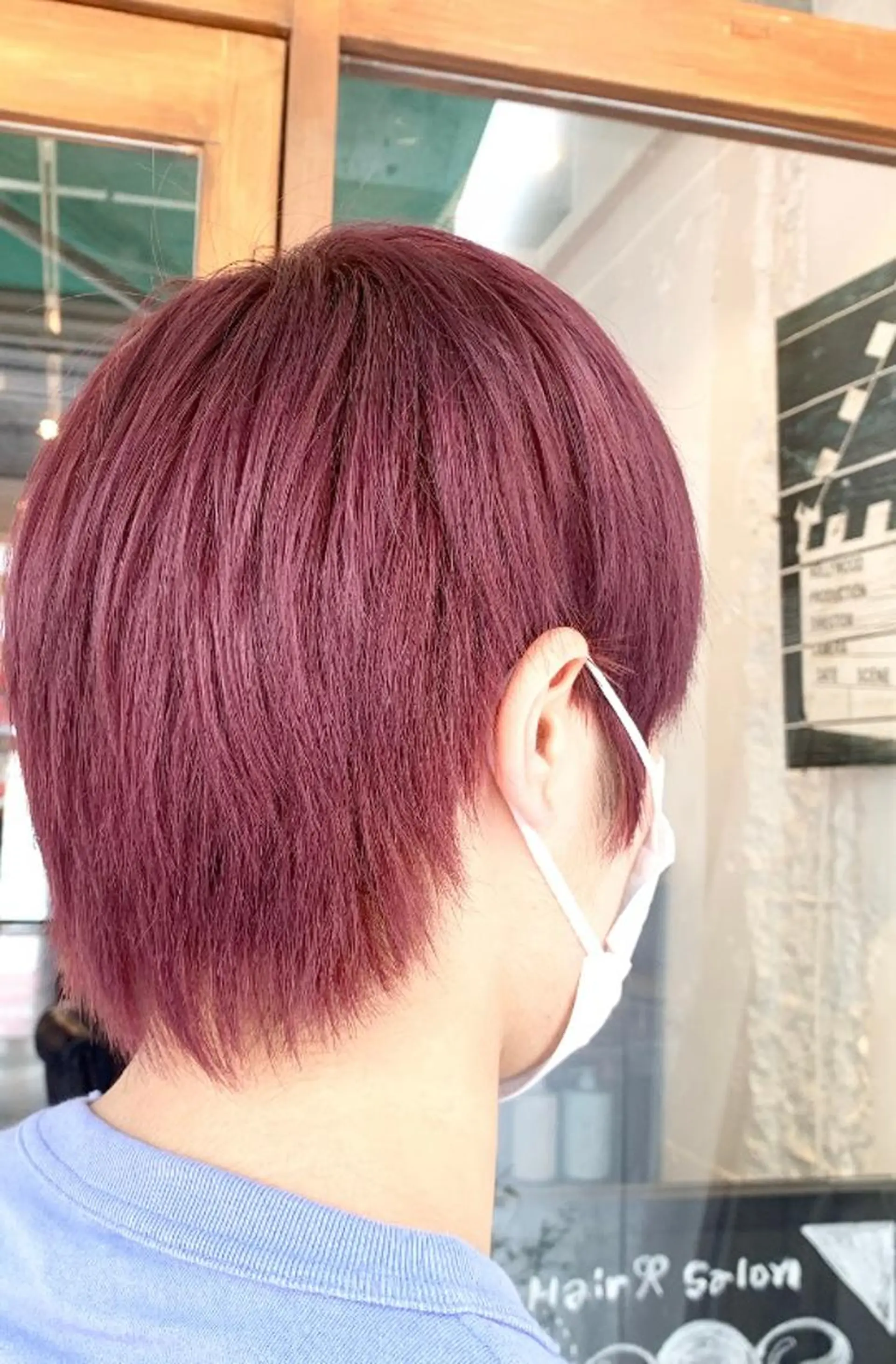 メンズ ヘアカラー ゆうき あすかのヘアスタイル