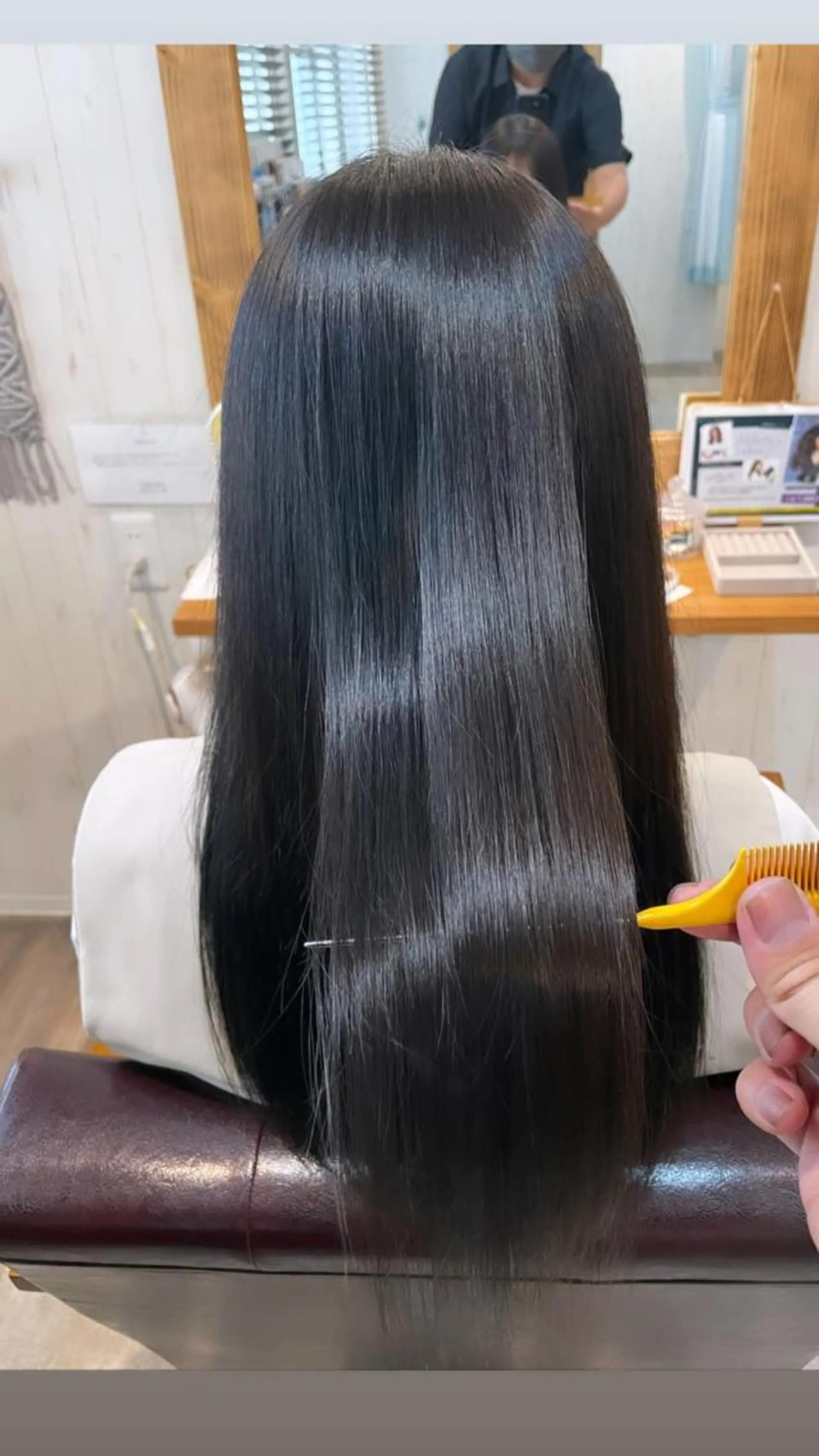 セミロング カット 縮毛矯正 トリートメント オーナー☆小堤 翔太☆のヘアスタイル