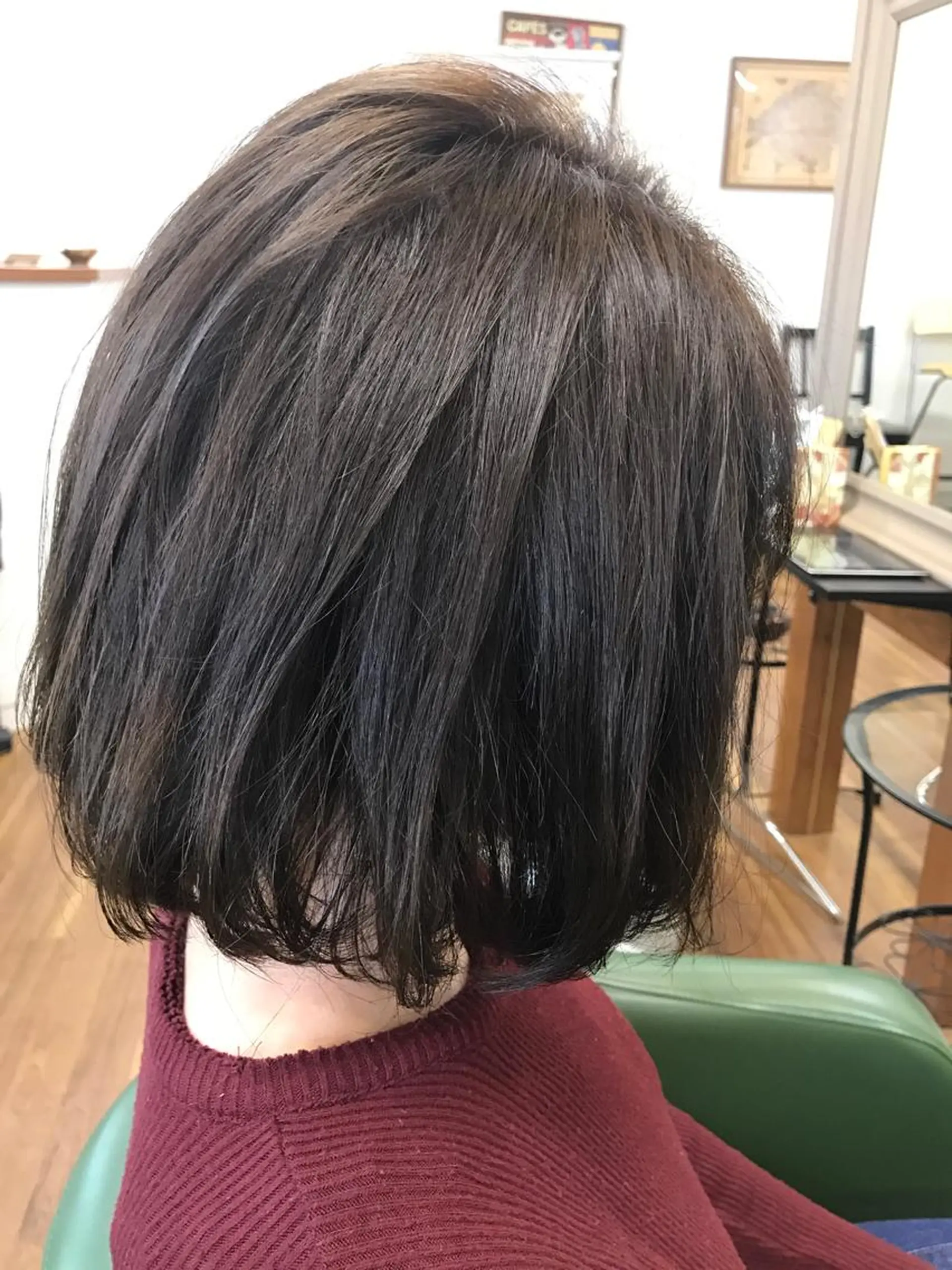 ショート カラー アッシュ ボブ 外国人風カラー HAIR  SALON C.C所属・吉森 満俊のヘアスタイル