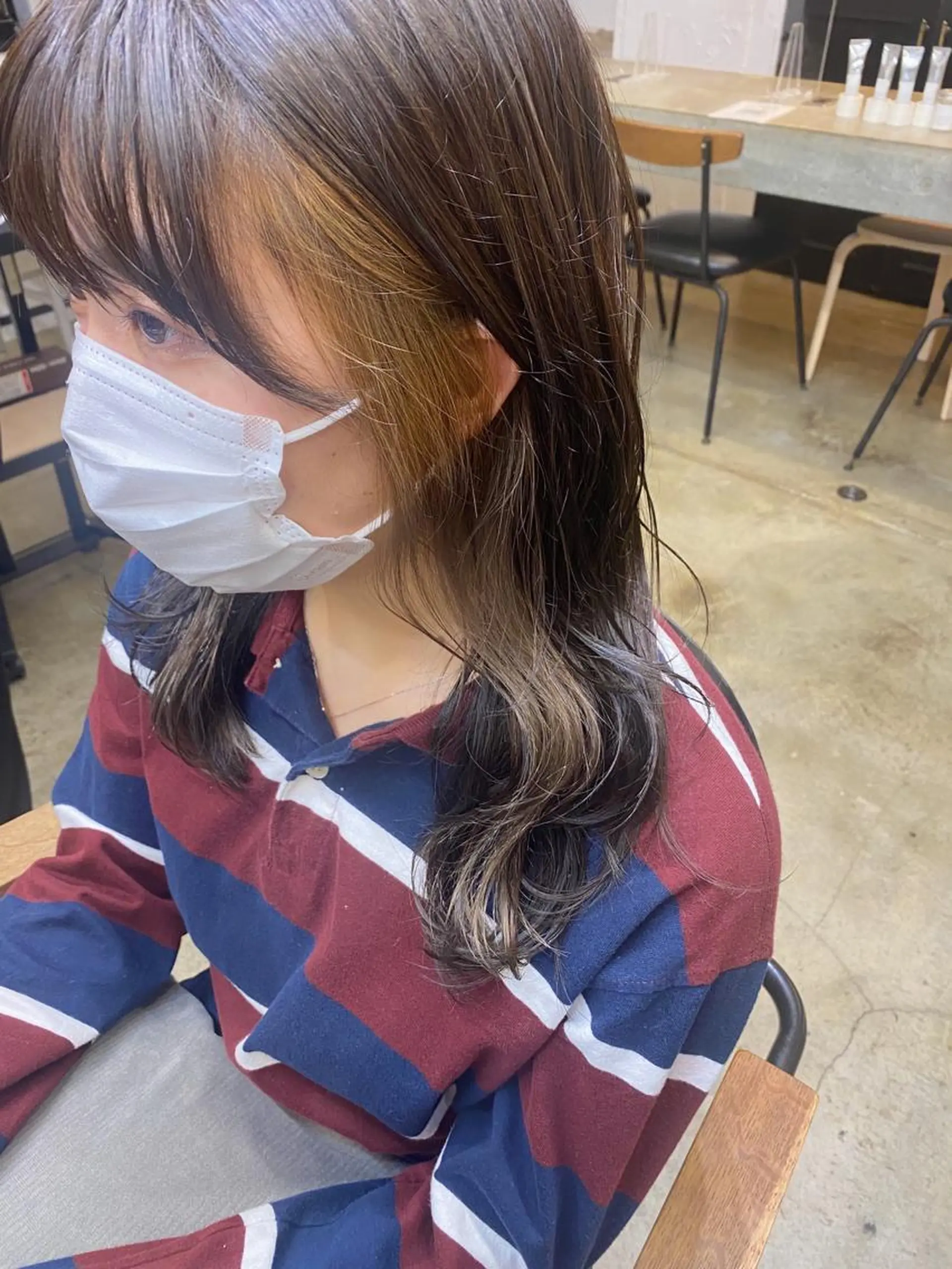 セミロング カラー 🟩くすみカラー/ボ ブ/ショート/大司のヘアスタイル