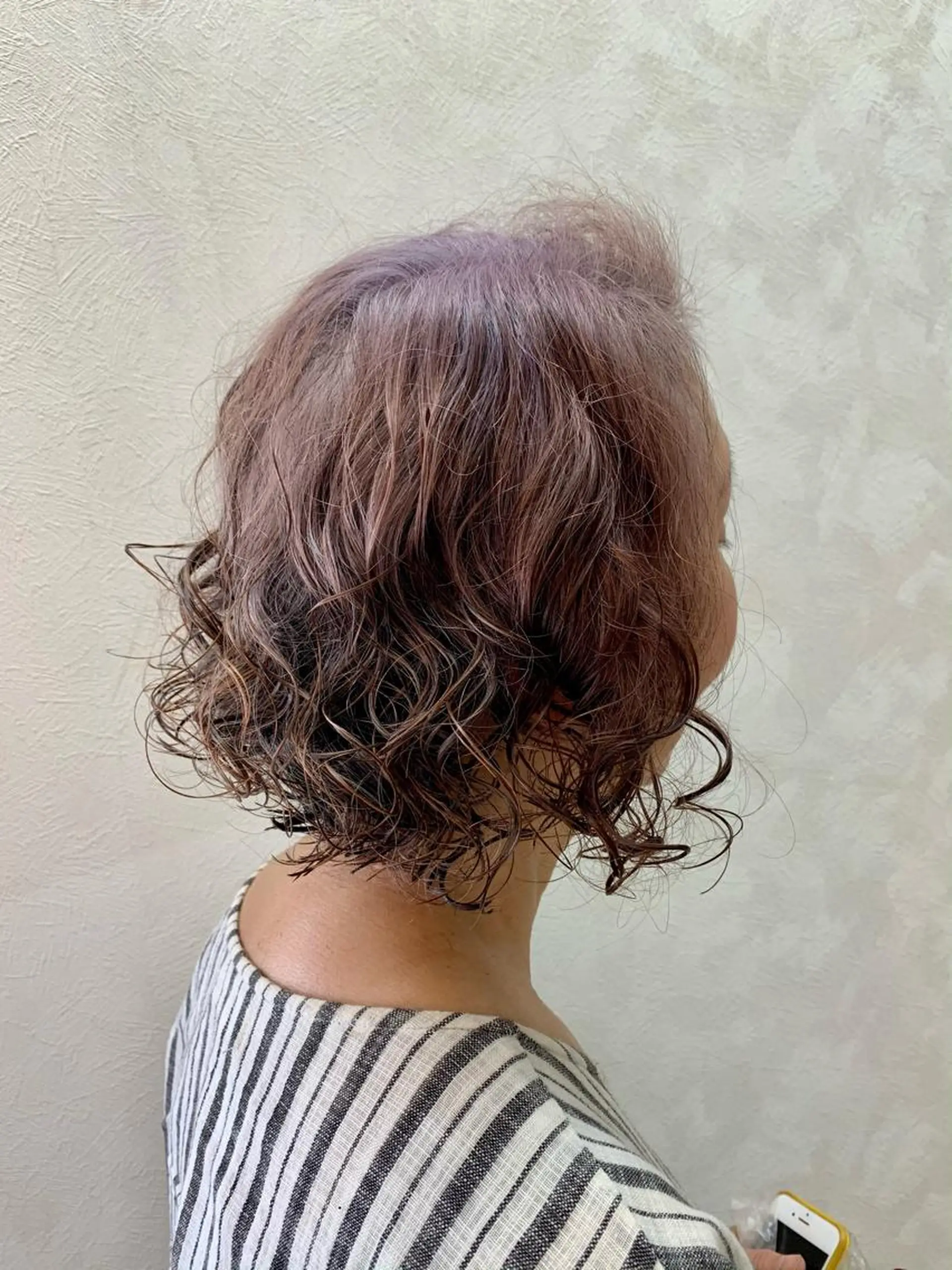 ショート パーマ トリートメント 加藤 遥花のヘアスタイル