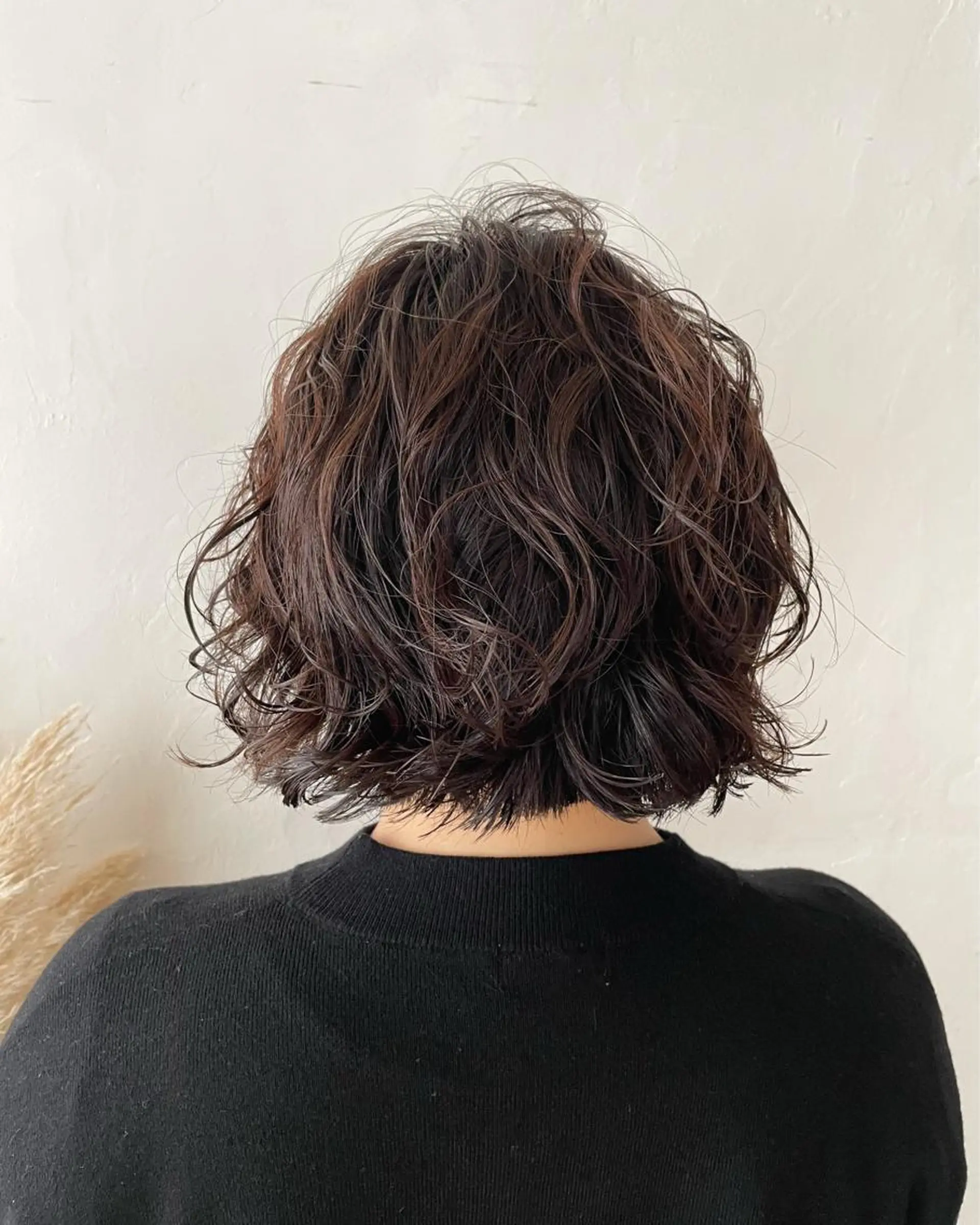 ショート カラー パーマ 土屋 紗也果のヘアスタイル