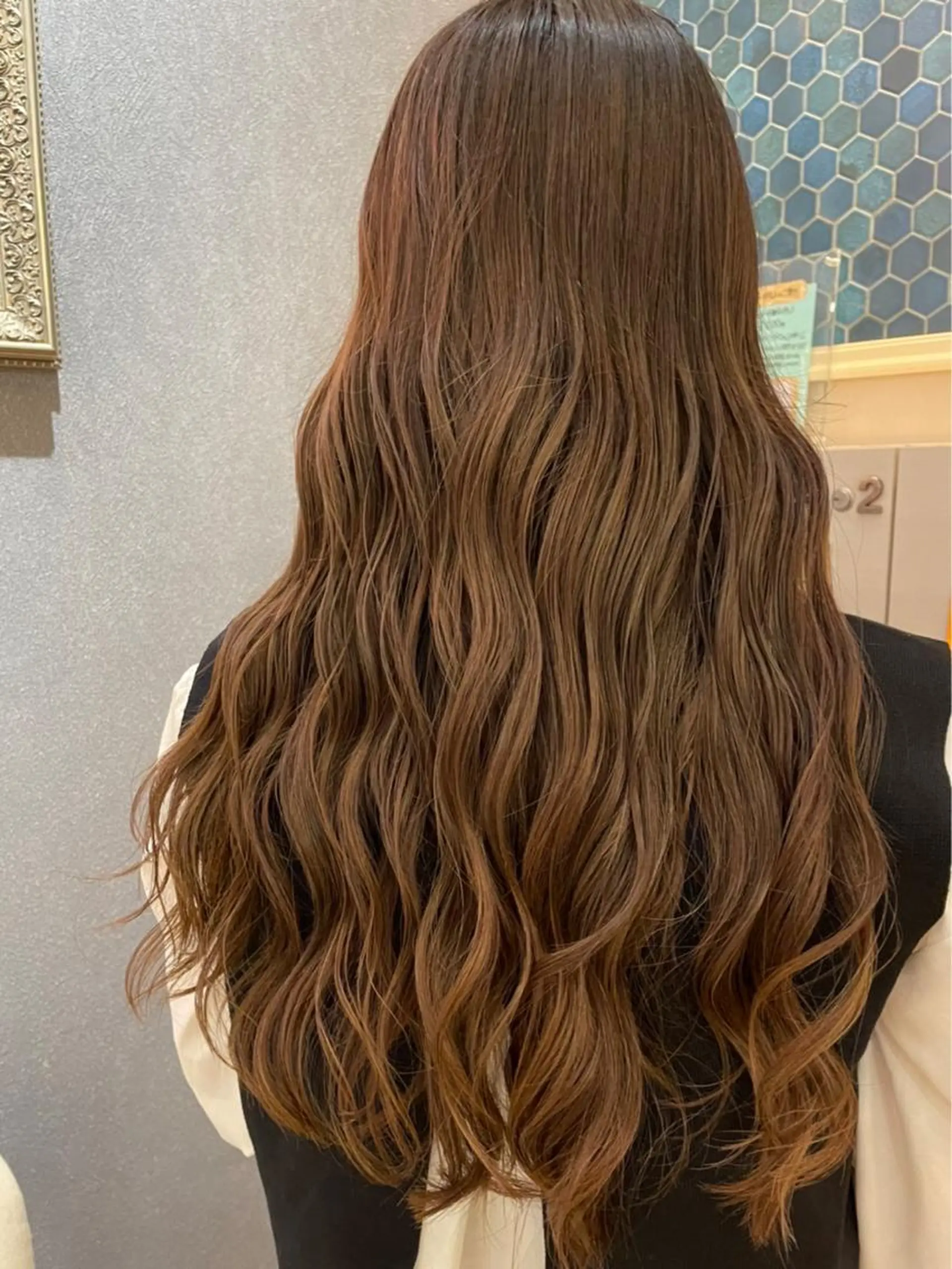 ロング カラー 大橋 拓実のヘアスタイル