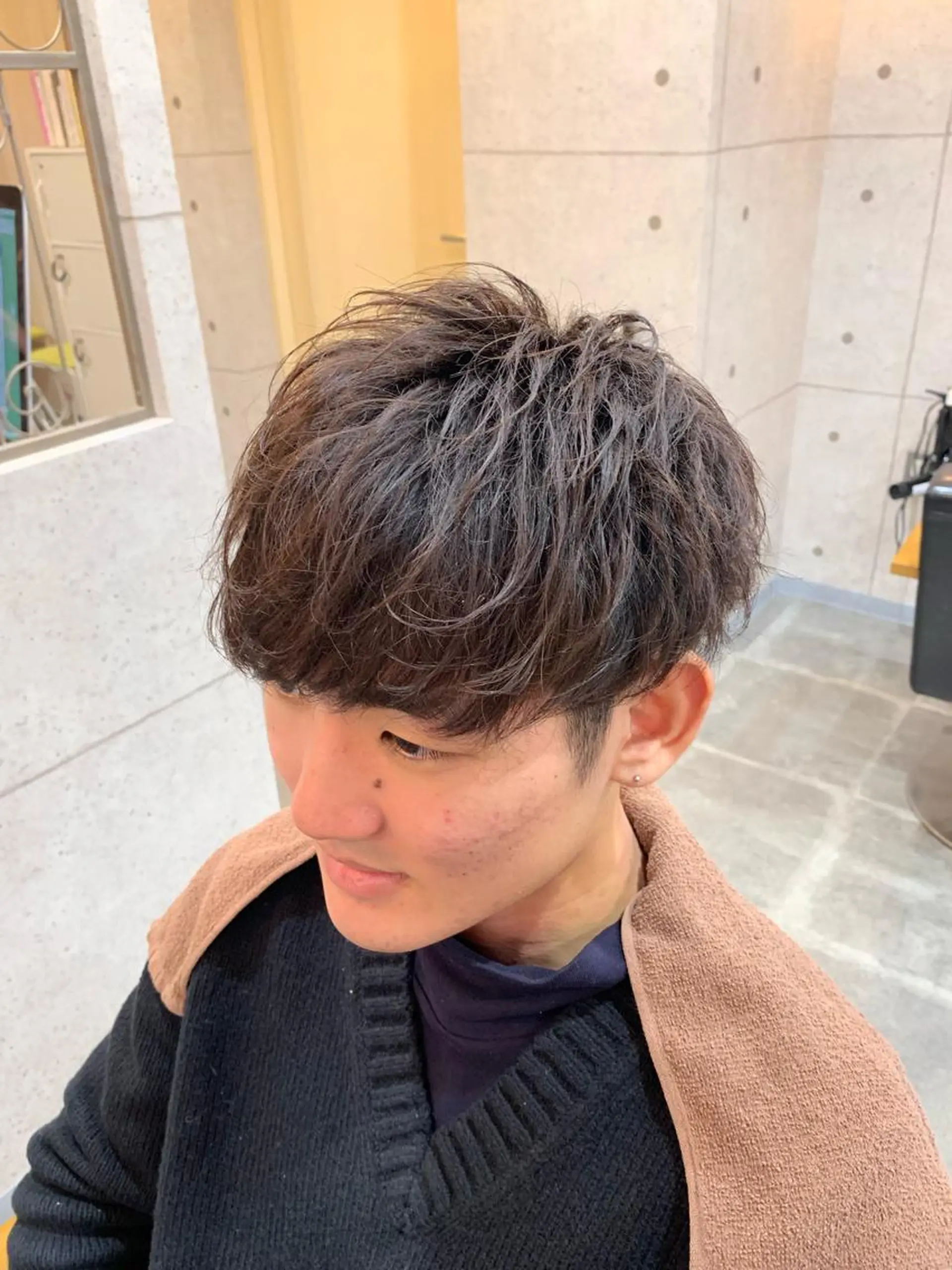 メンズ マッシュ 佐藤 智弘のヘアスタイル