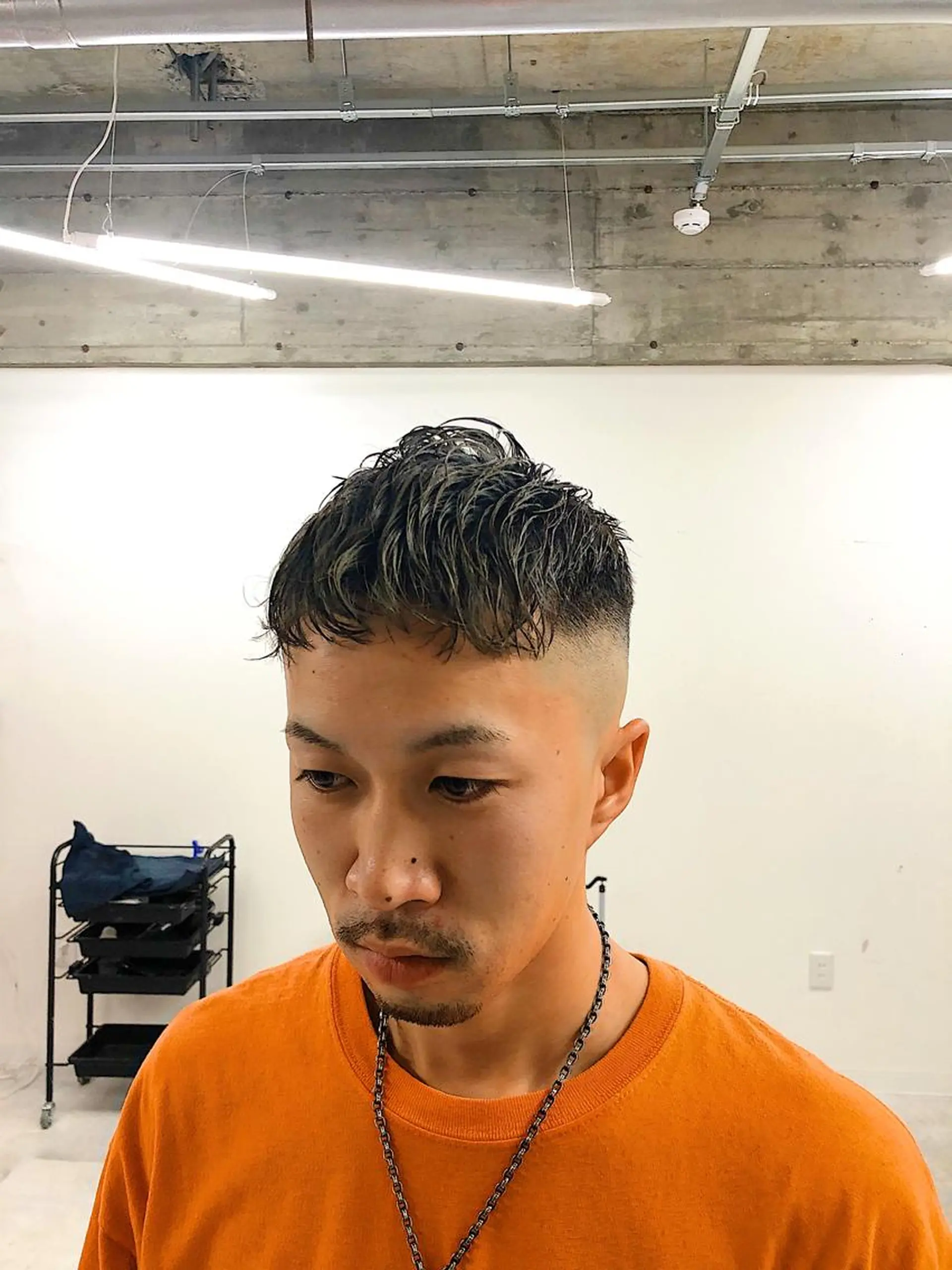 メンズ フェードカット スキンフェード メンズサロン rootのヘアスタイル