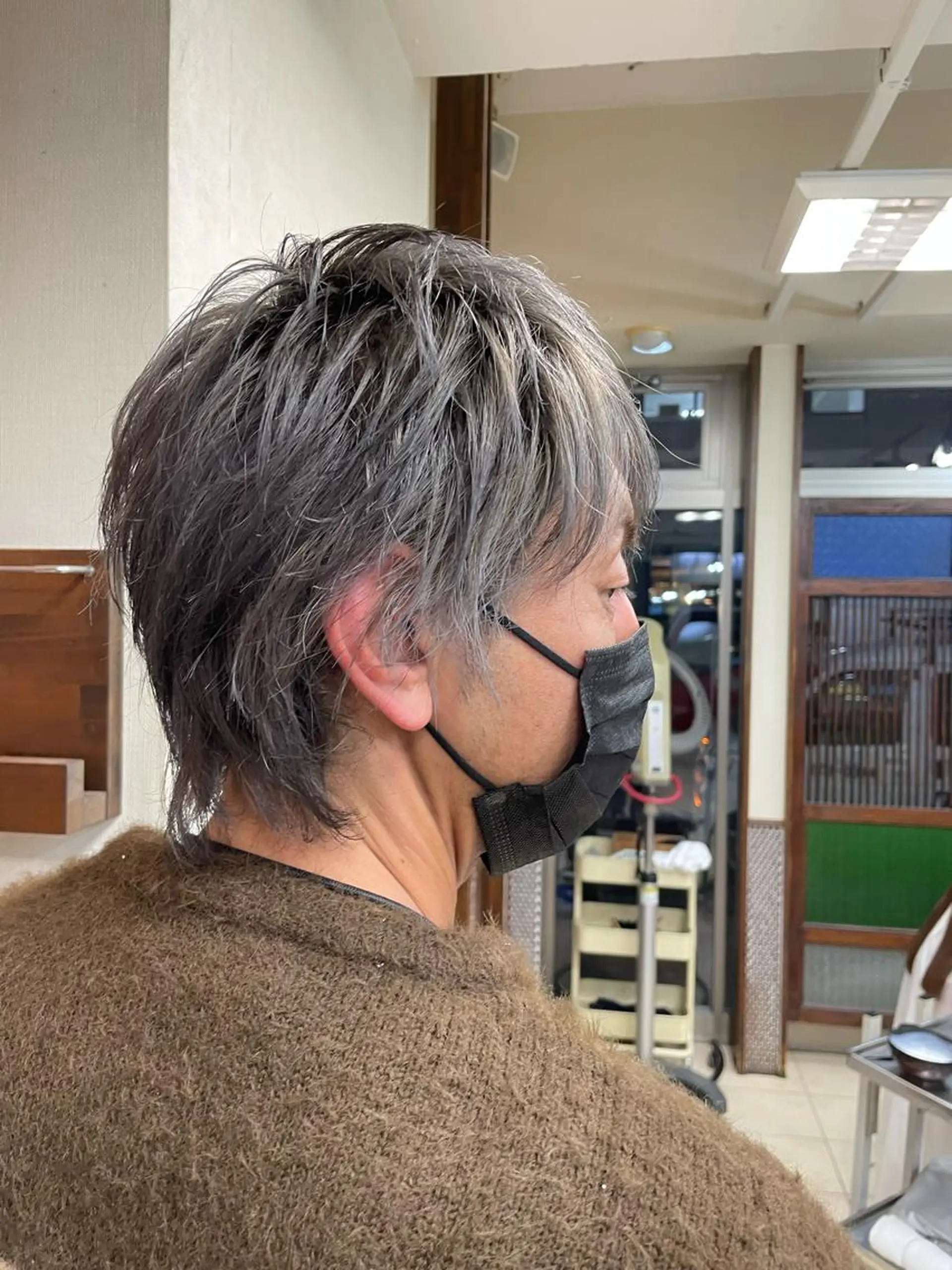 カラー メンズ 似合わせ/透明感カラ ー/QUATRO谷口のヘアスタイル