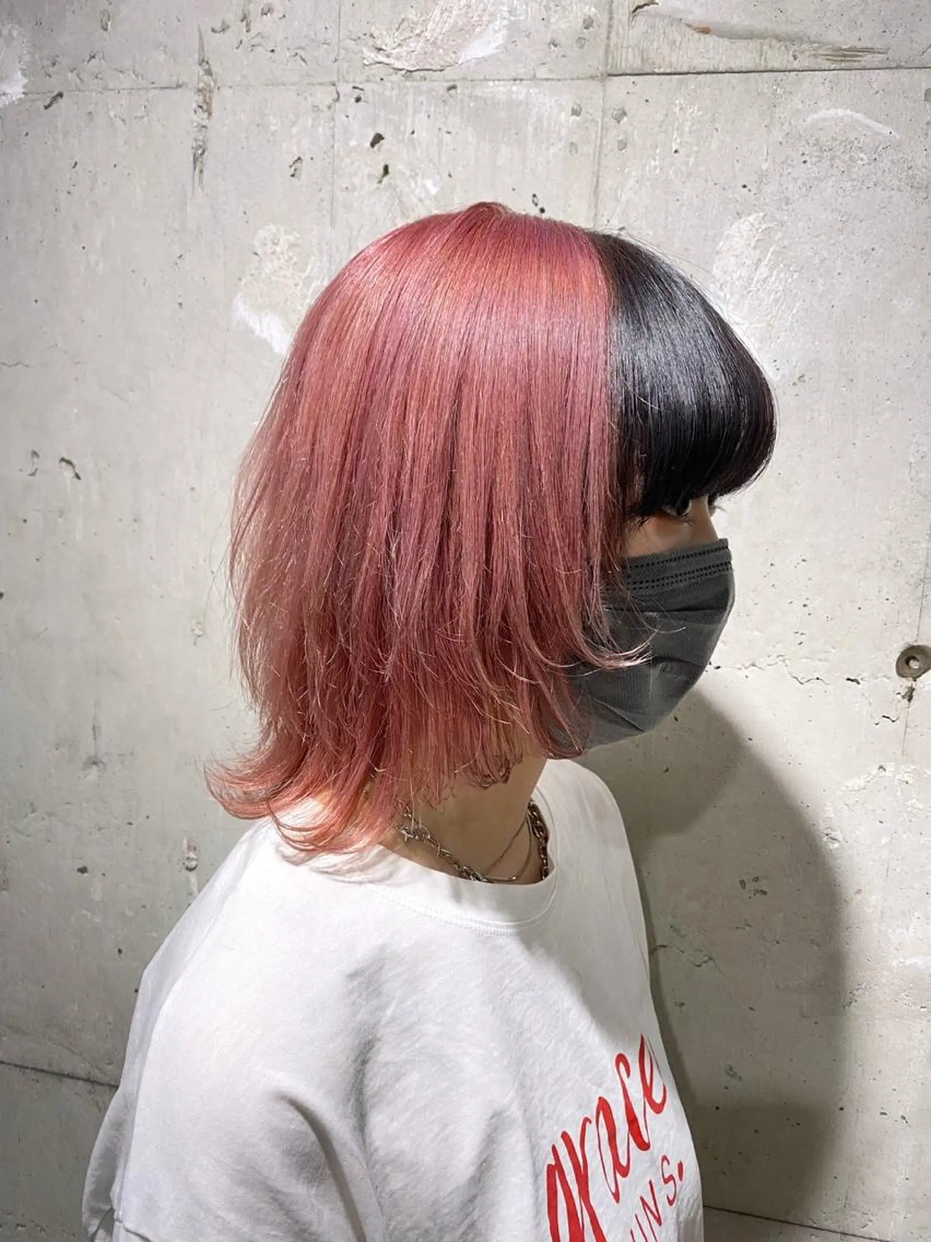 ミディアム カラー エフェクトブリーチ 🌟前澤啓太朗のヘアスタイル