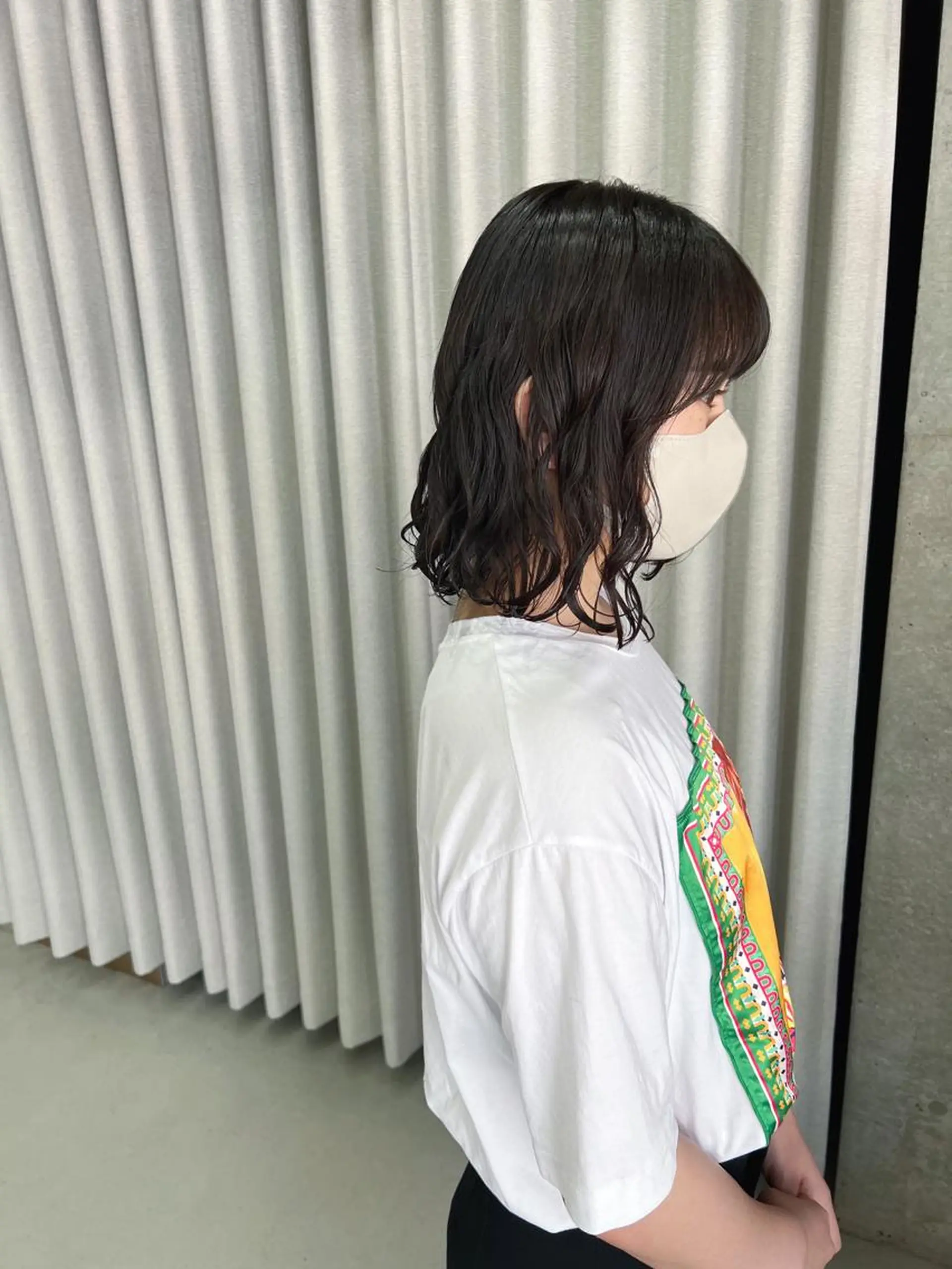 パーマ ボブパーマコテ巻き風 パーマNo1深江秀平のヘアスタイル