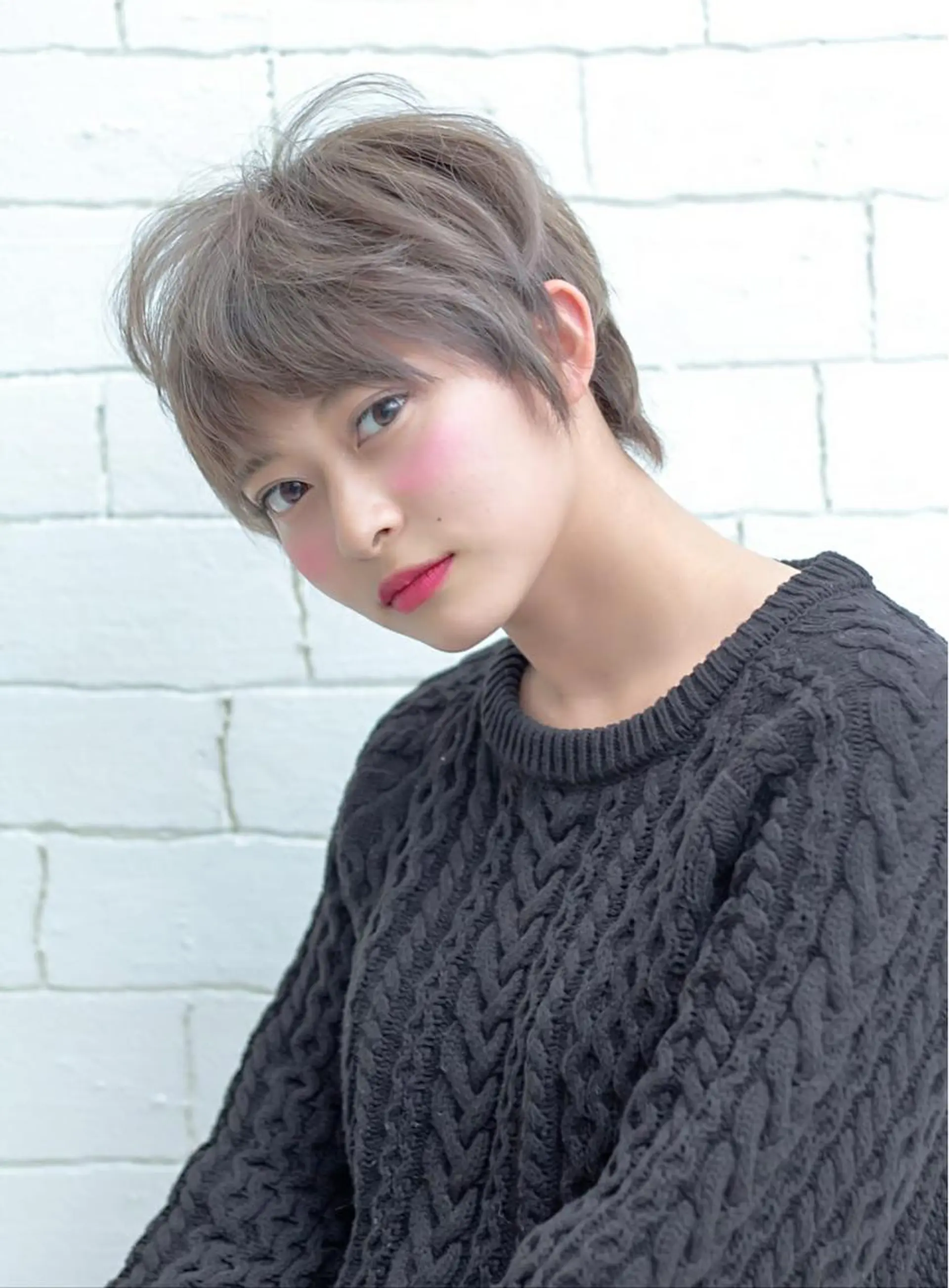 ショート カット ヘアカラー トリートメント アルター森川 義則のヘアスタイル