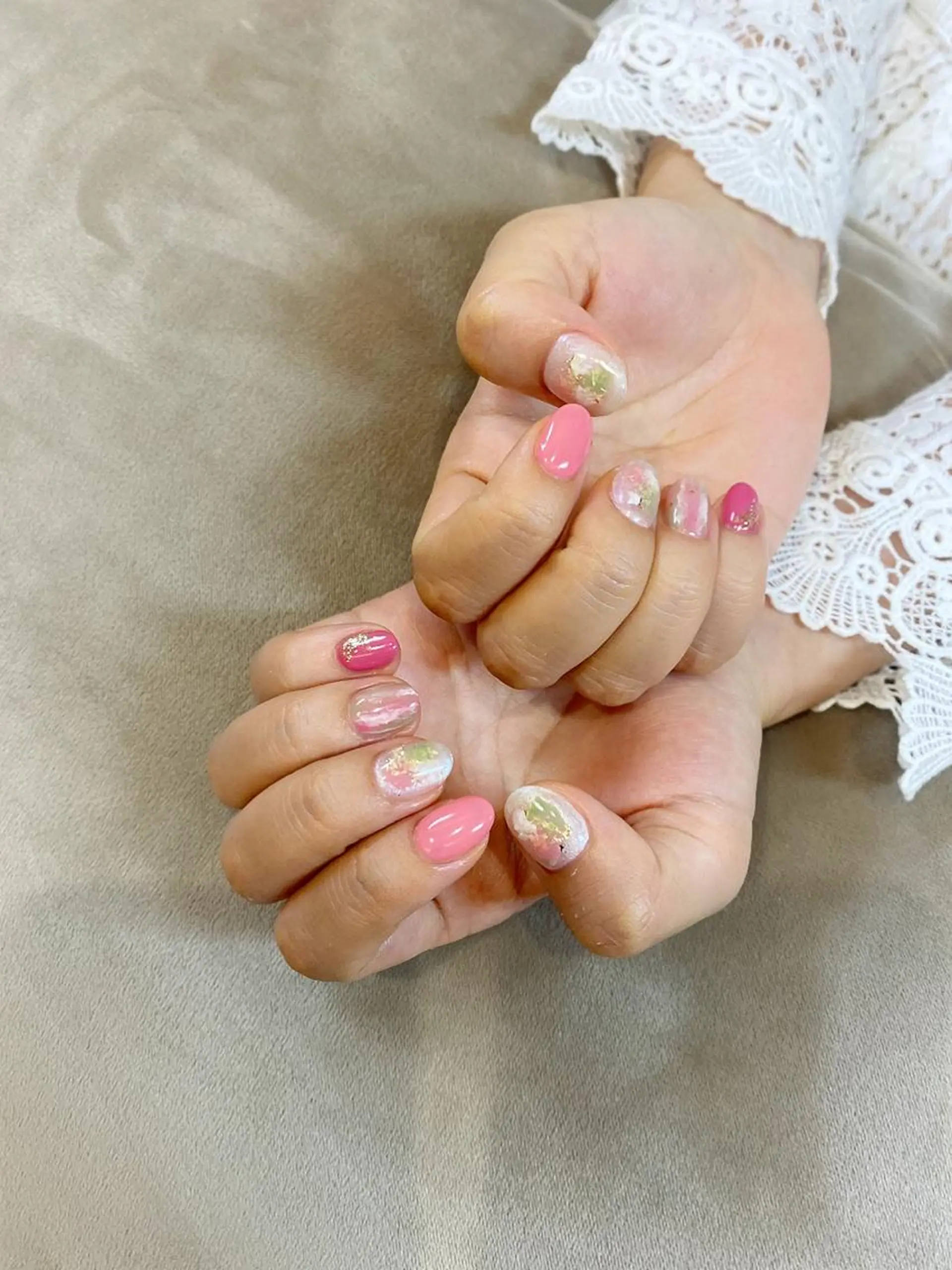 ネイル フリーランス¨̮⃝ ネイリストOKADAのネイルデザイン