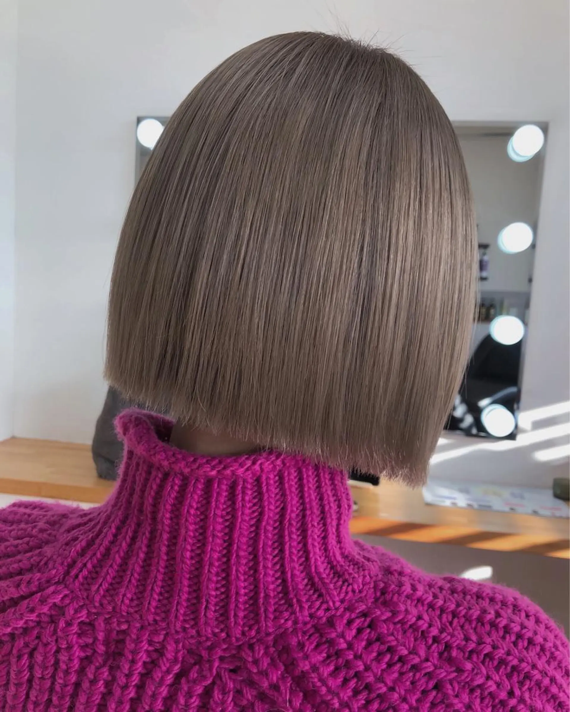 ショート ボブ カット ヘアカラー トリートメント ♡MIHO♡ スタイリストのヘアスタイル