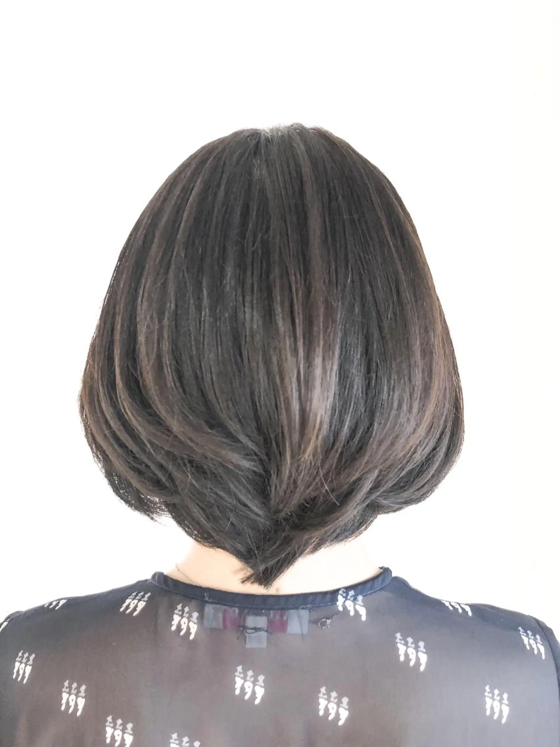 ショート カラー アッシュ アッシュグレー ボブ カット ヘアカラー レイヤー×ヘッドスパ ＊保田遥＊のヘアスタイル