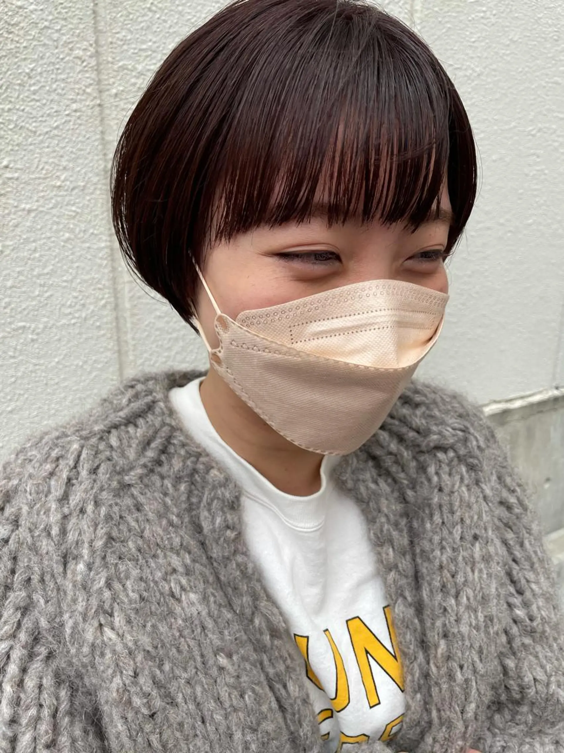 ショート ショートヘア カット ヘアカラー トリートメント さの あやねのヘアスタイル