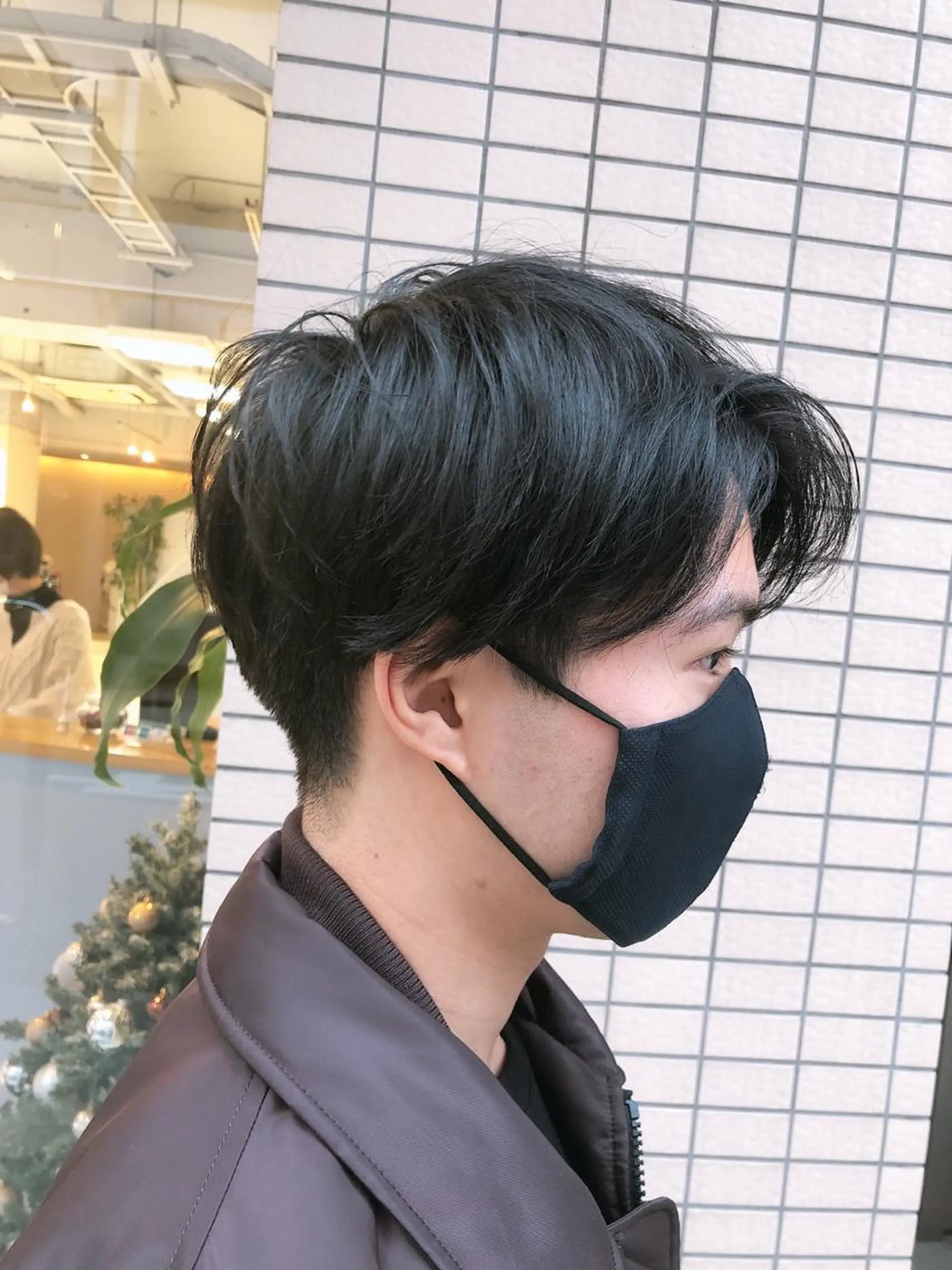 メンズ マッシュ カット 阿部 美咲のヘアスタイル