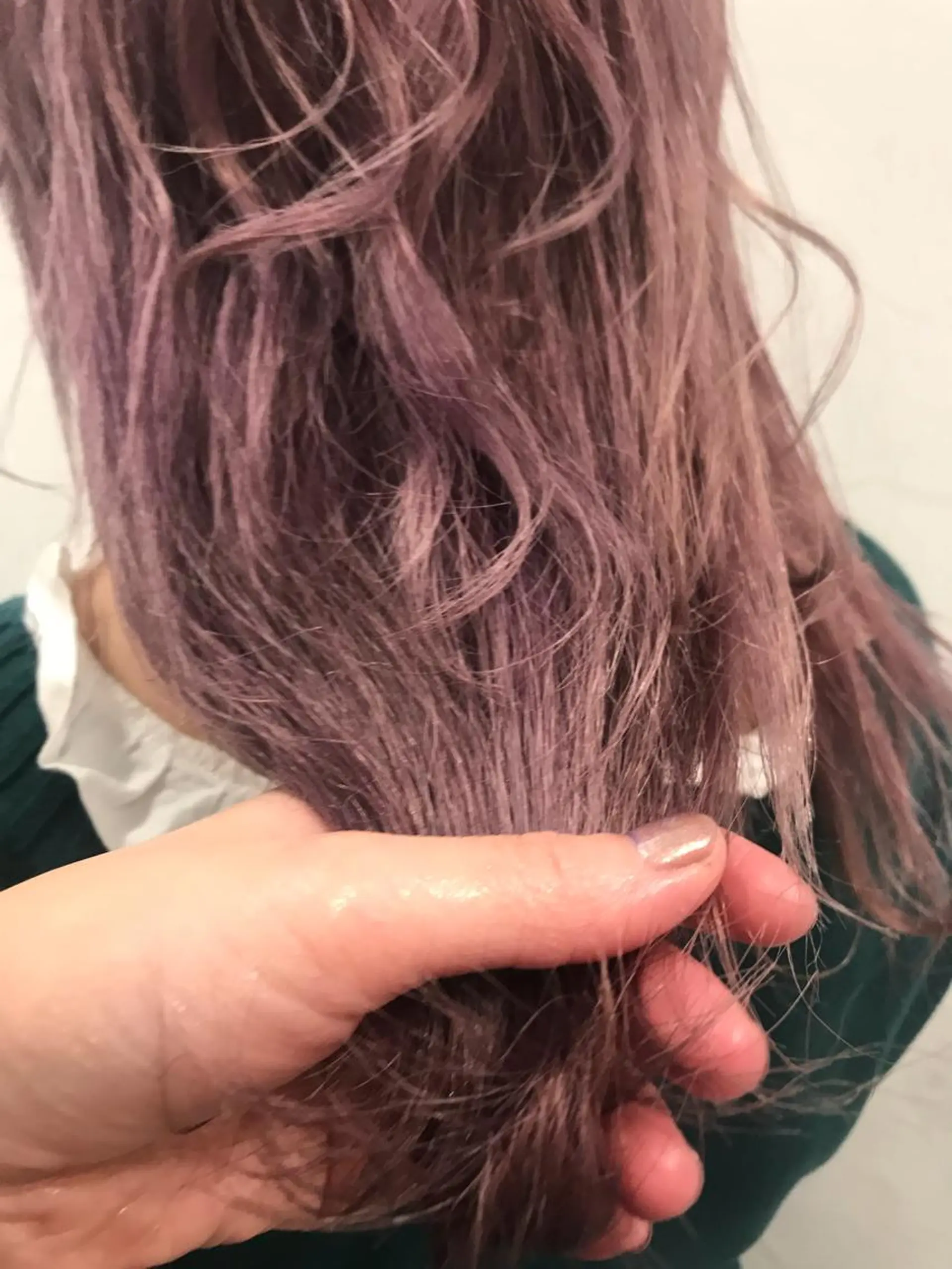 セミロング ヘアカラー サイレント美容師 アイリィのヘアスタイル