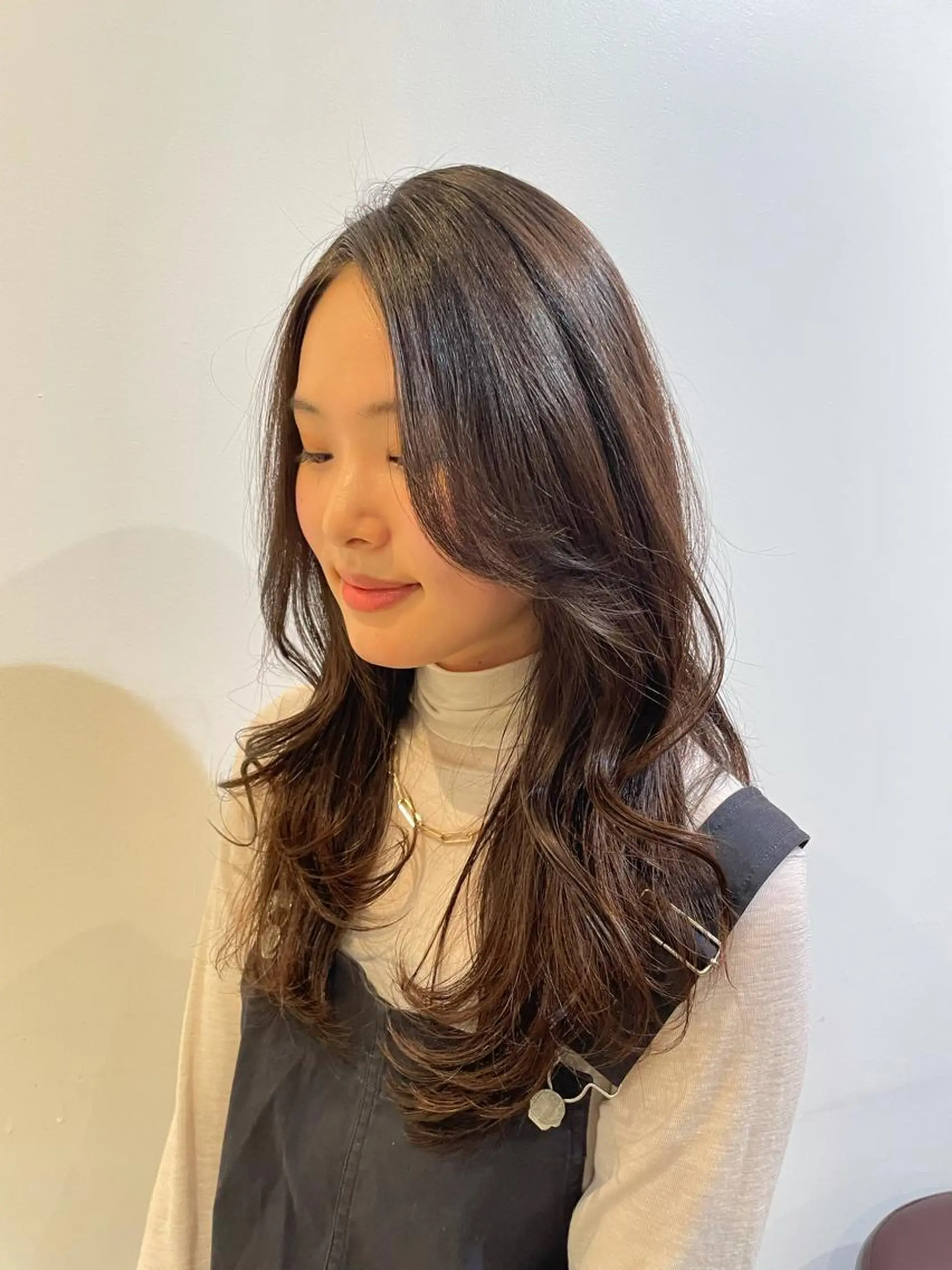 ロング カラー ヘアアレンジ REONA🪽✨薬院 レイヤーカット🫧のヘアスタイル