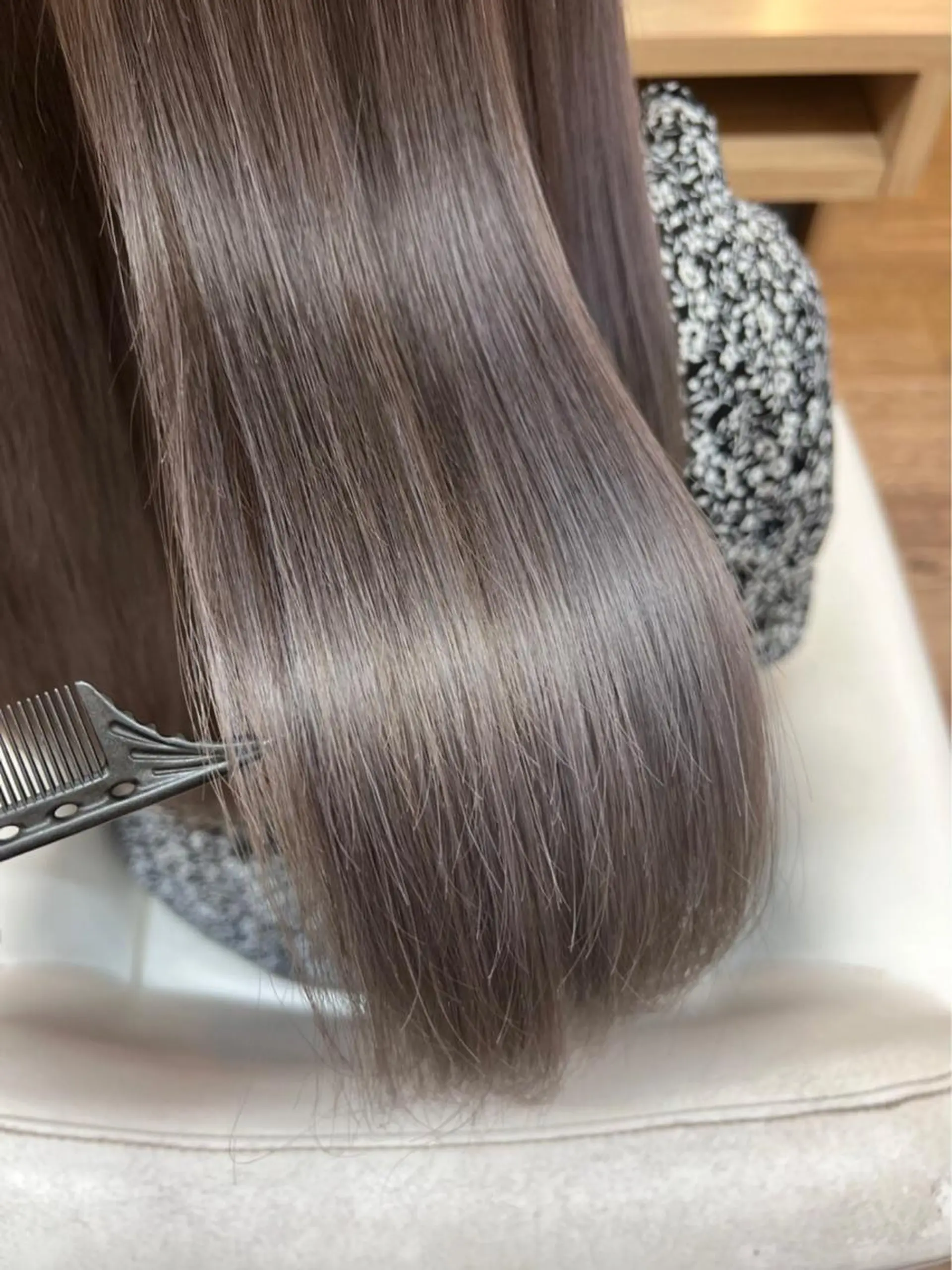 ロング カラー ヘアカラー トリートメント テクニカルディレクタ ー葛西凌大のヘアスタイル