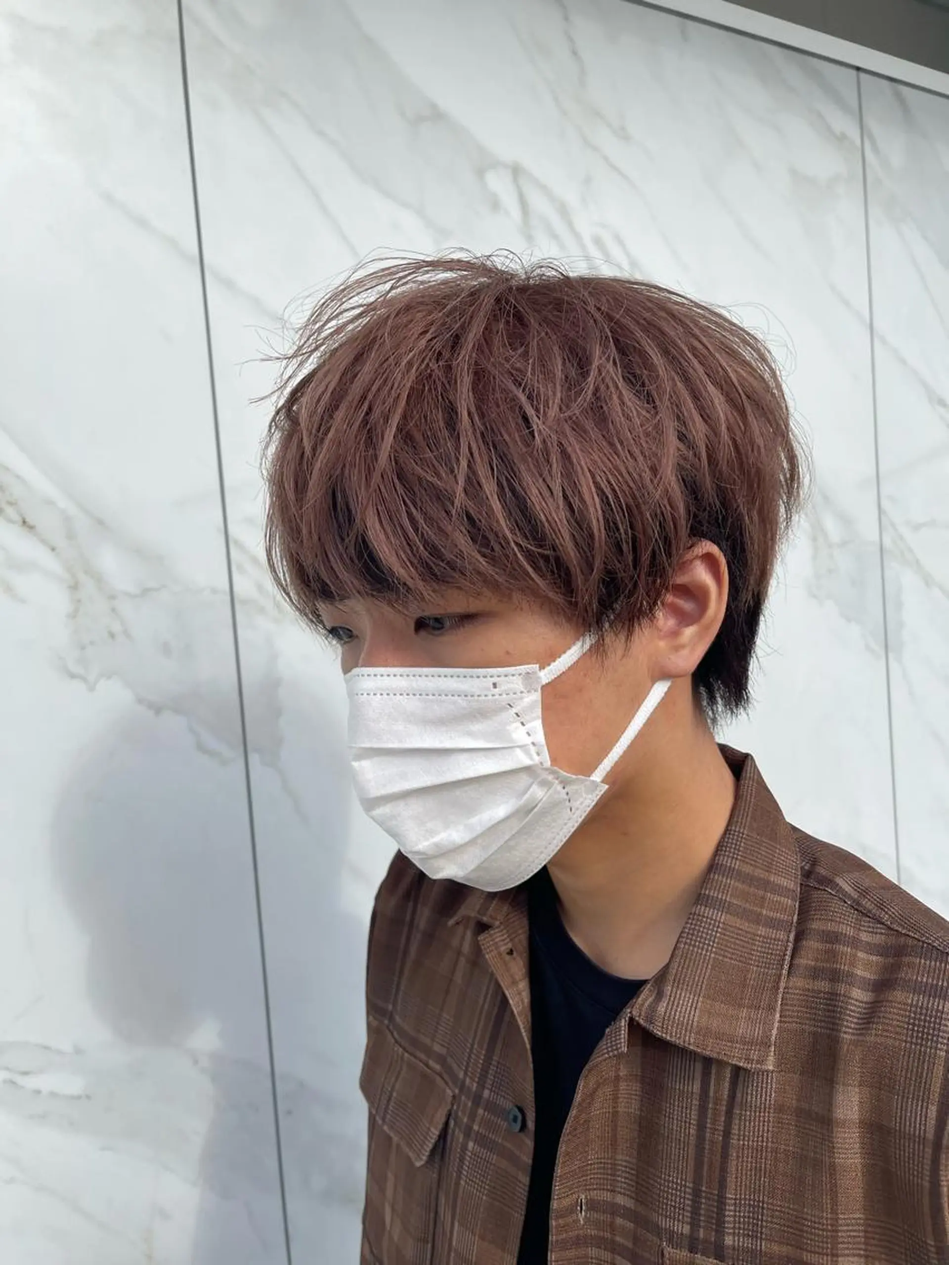 カラー メンズ 𝐑𝐲𝐮𝐤𝐢 【店長】ALEAPのヘアスタイル