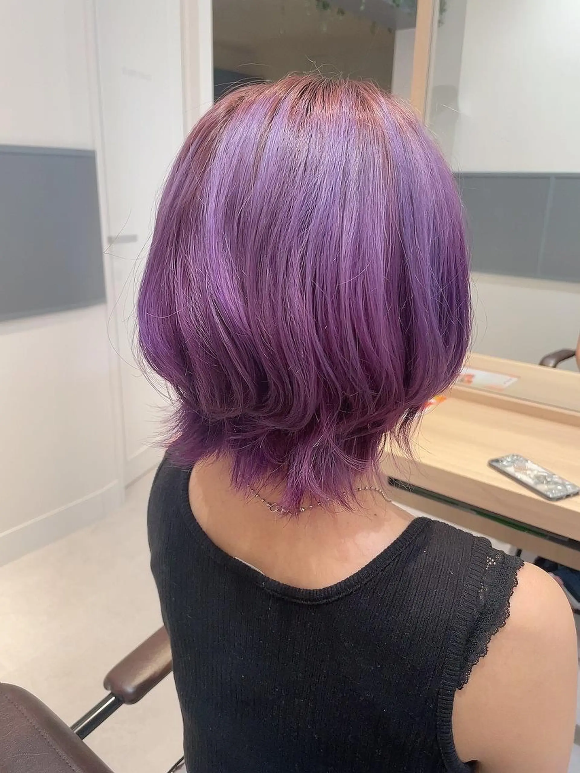 カラー パーマ/ボブ/ 佐々木翔のヘアスタイル