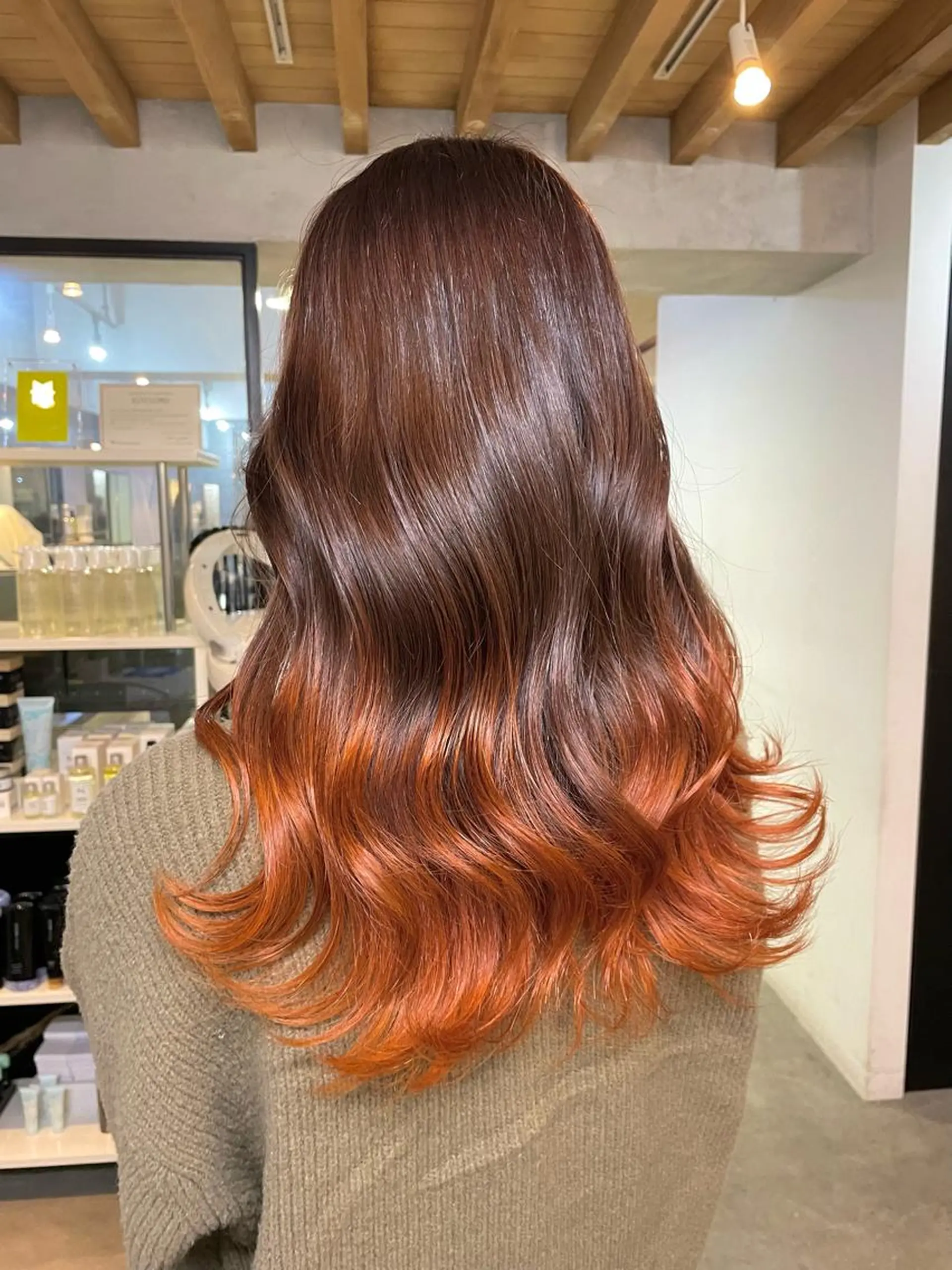 セミロング ヘアカラー トリートメント 横山 奈央のヘアスタイル