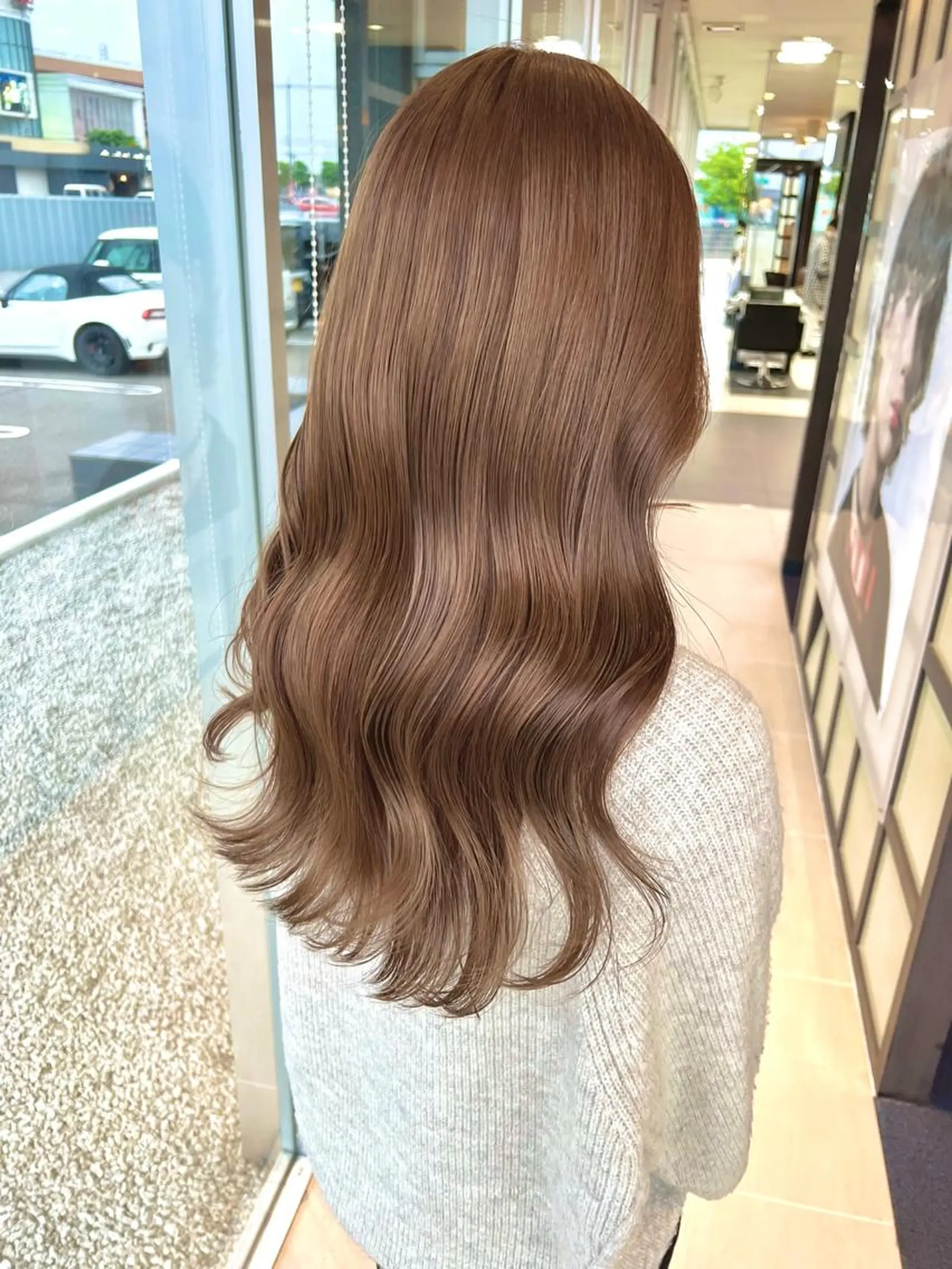 ロング 田川 弥空のヘアスタイル