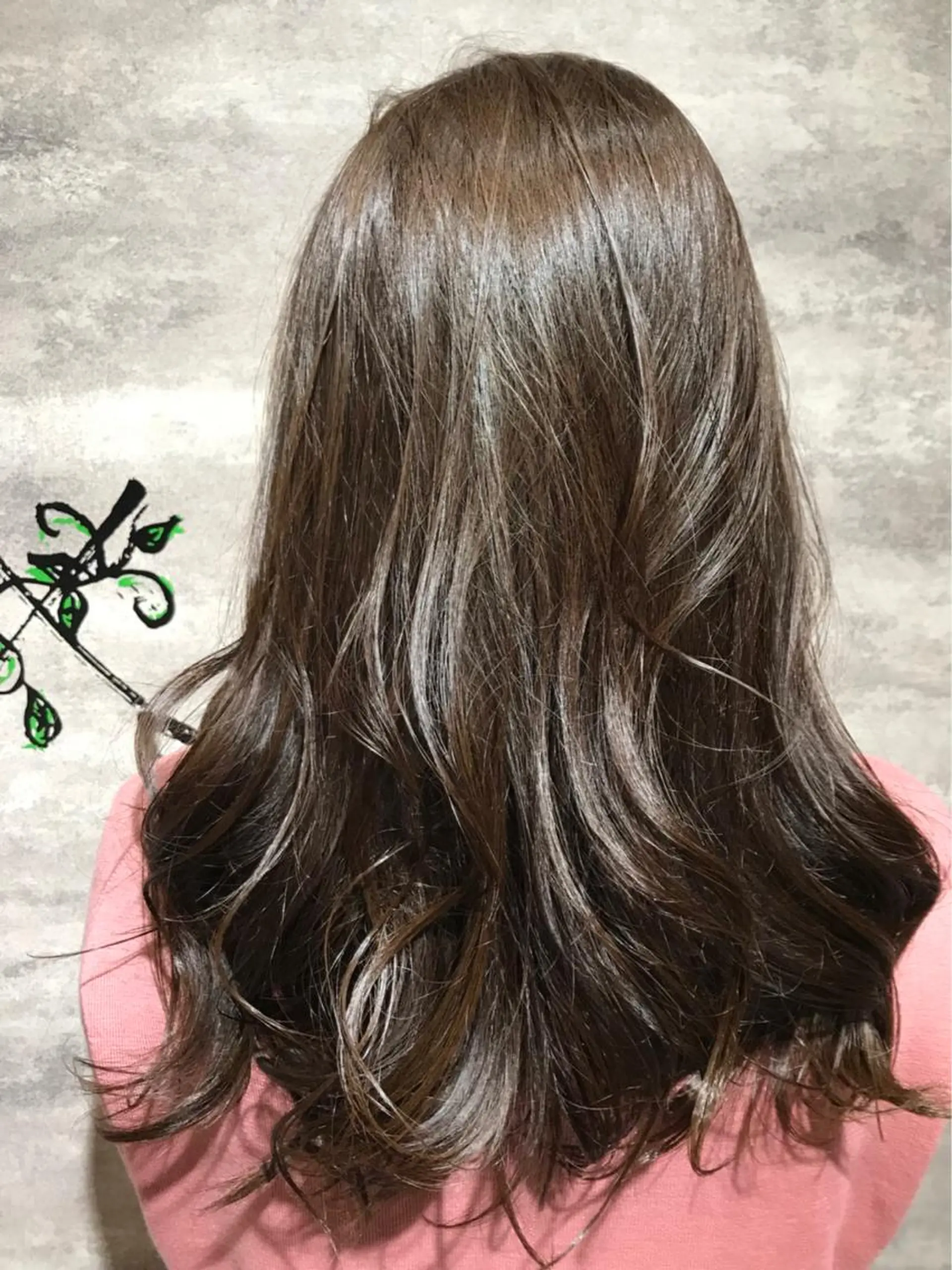 セミロング カラー ベージュカラー シルバー シルバーベージュ 🫟Blanco🫟 Color&Careのヘアスタイル