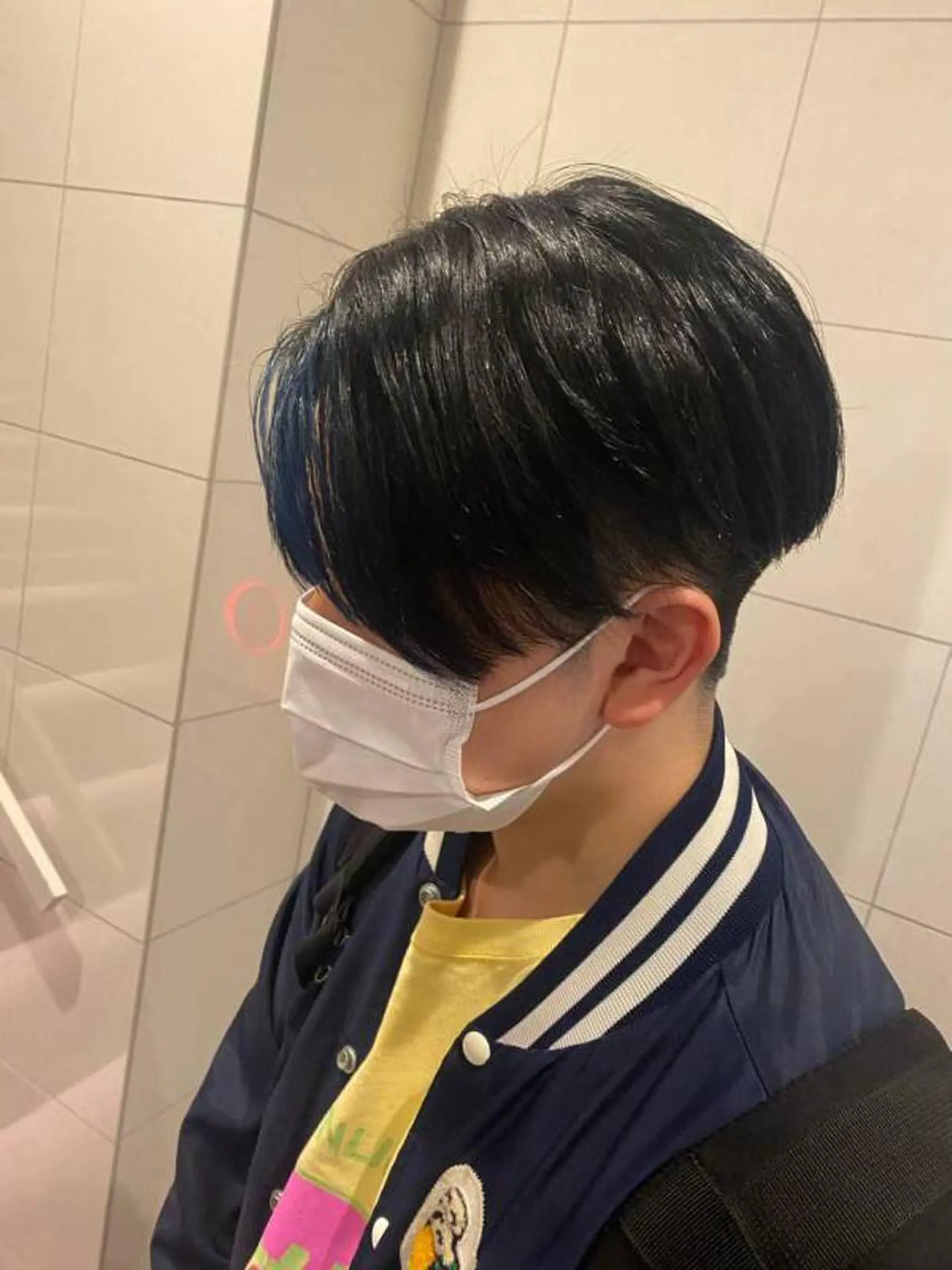 ミディアム カラー パーマ ヘアアレンジ メンズ ミストバング  フェイスフレーミング ☀️Luana☀️ 公式/大通のヘアスタイル