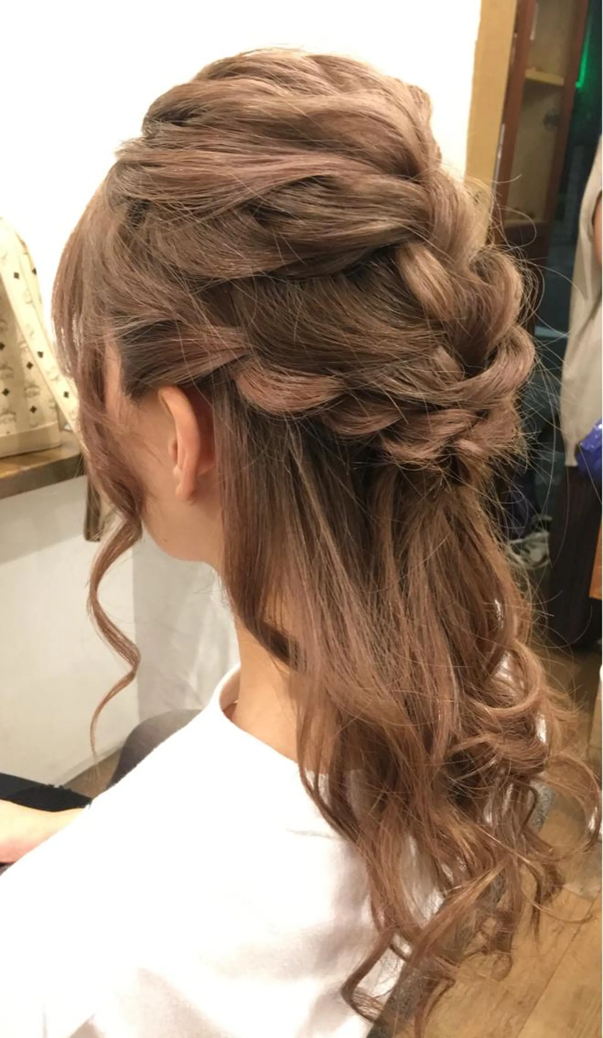 ヘアアレンジ ハーフアップ 🐥ヘアセット🐥 🐥具志🐥のヘアスタイル