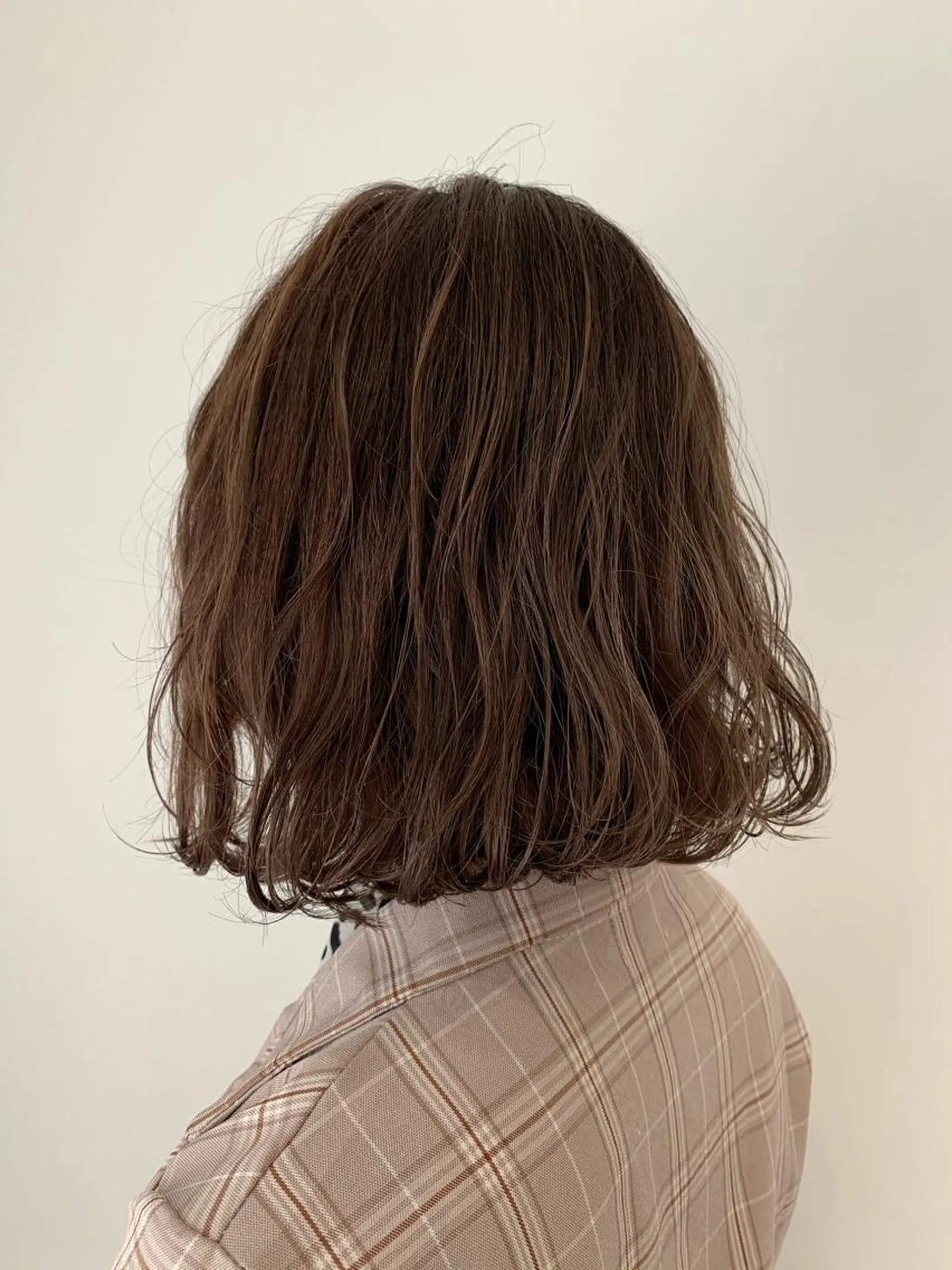 ミディアム カラー 縮毛矯正/髪質改善 /韓国風　山川春輝のヘアスタイル