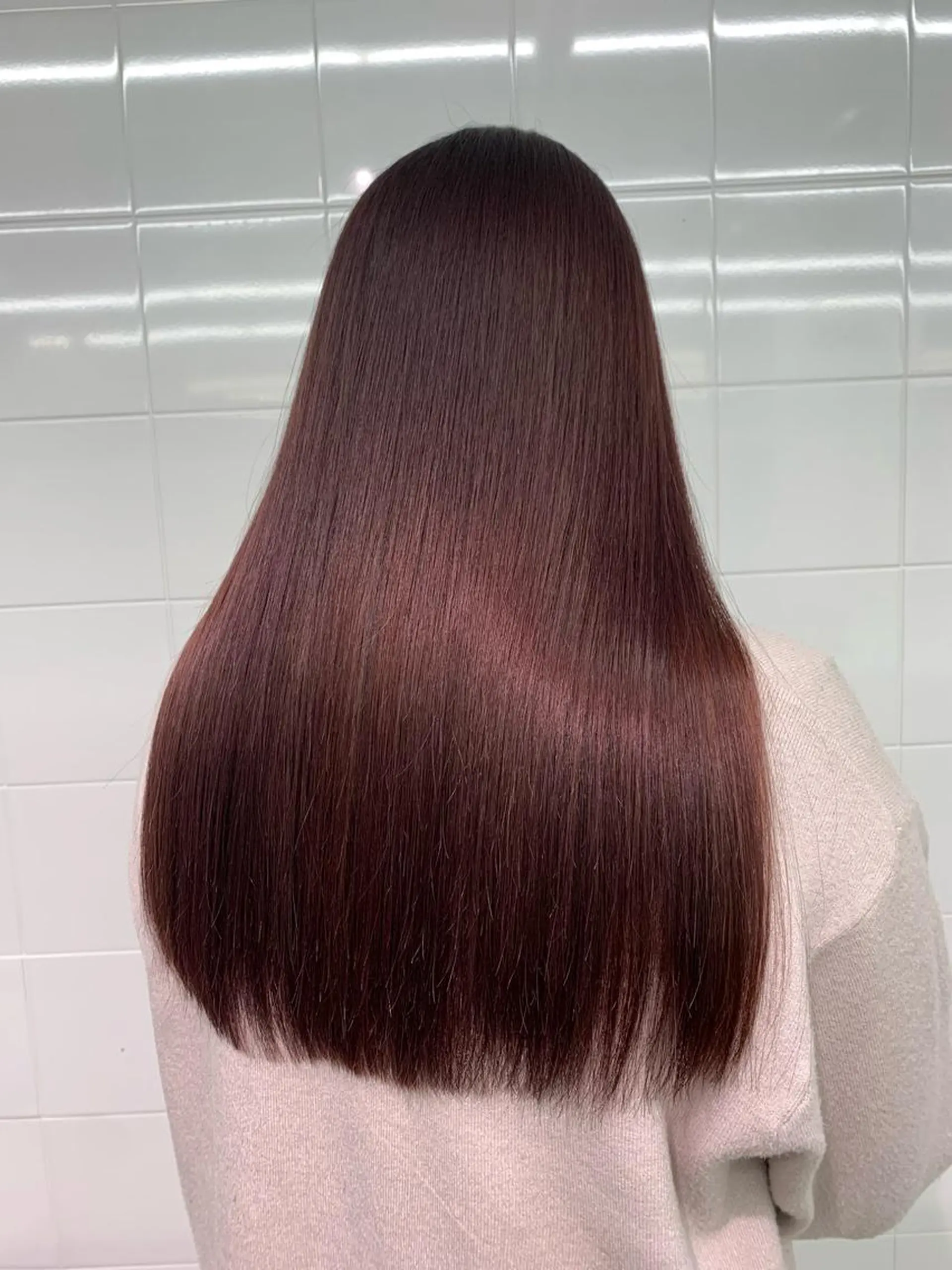 ロング カラー カット ヘアカラー トリートメント とも🏆プルエクステ /髪質改善🏆渋谷のヘアスタイル