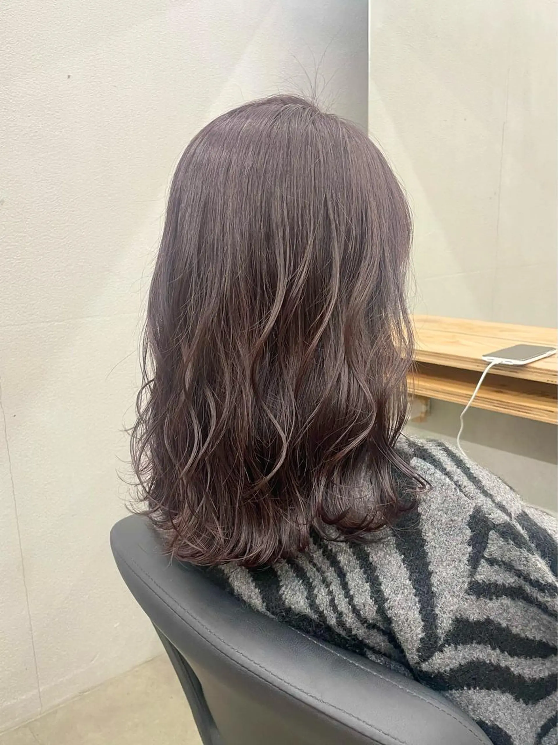 セミロング カラー ヘアカラー トリートメント ひより ／novusのヘアスタイル