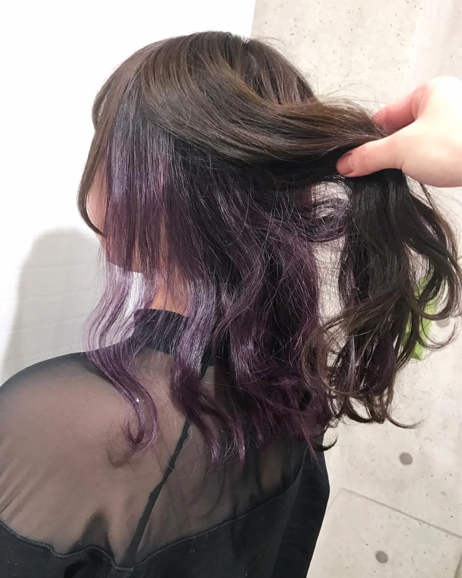 ミディアム カラー ヘアアレンジ ヘアカラー トリートメント 縮毛矯正 髪質改善寺坂雄飛💐のヘアスタイル