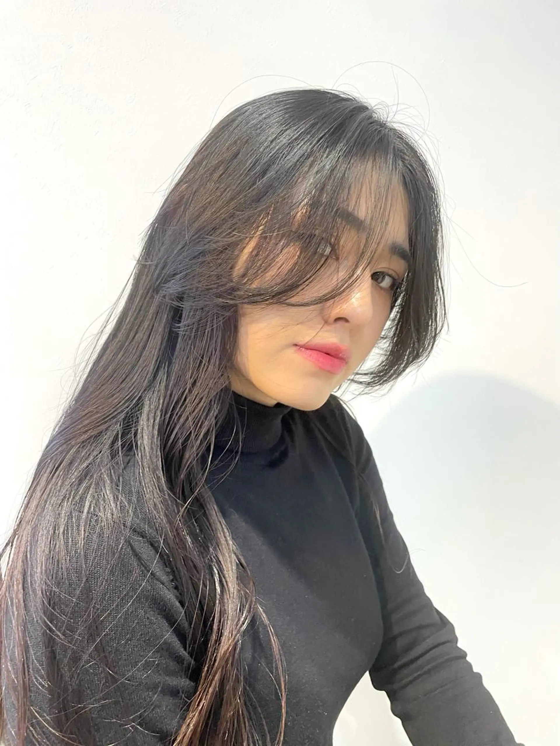 ロング キッズ 韓国風ヘア BoomBOX所属・HIBIKI/原宿 ハッシュカット🪄のヘアスタイル