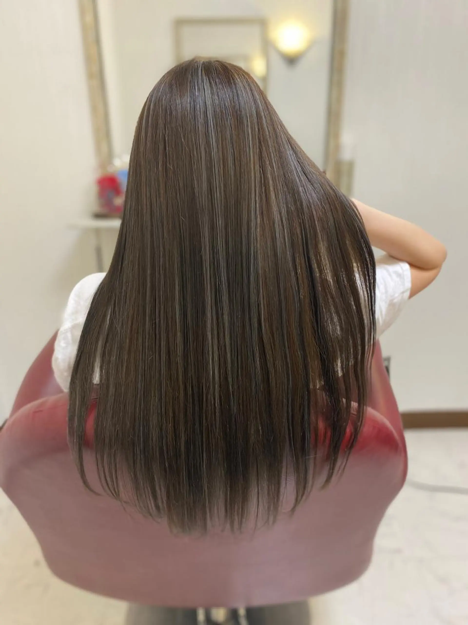 ロング カラー アディクシーカラー トリートメント YURI ✨のヘアスタイル